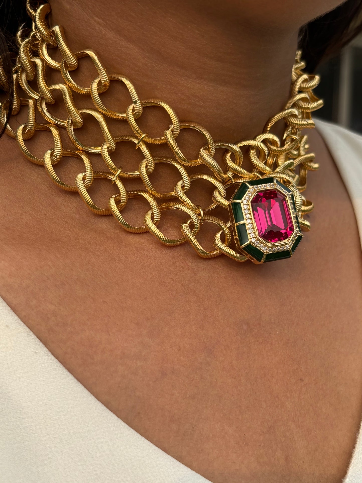 Niharika Swarovski Choker