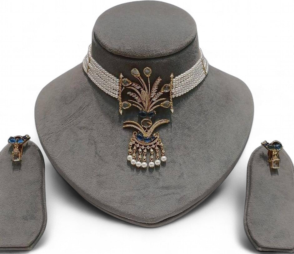 Gulbahaar Pearl Choker Set