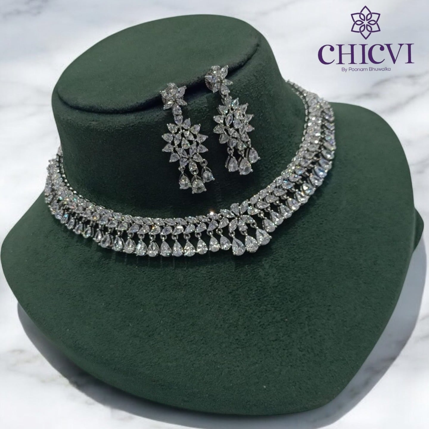 Indra Diamond Necklace