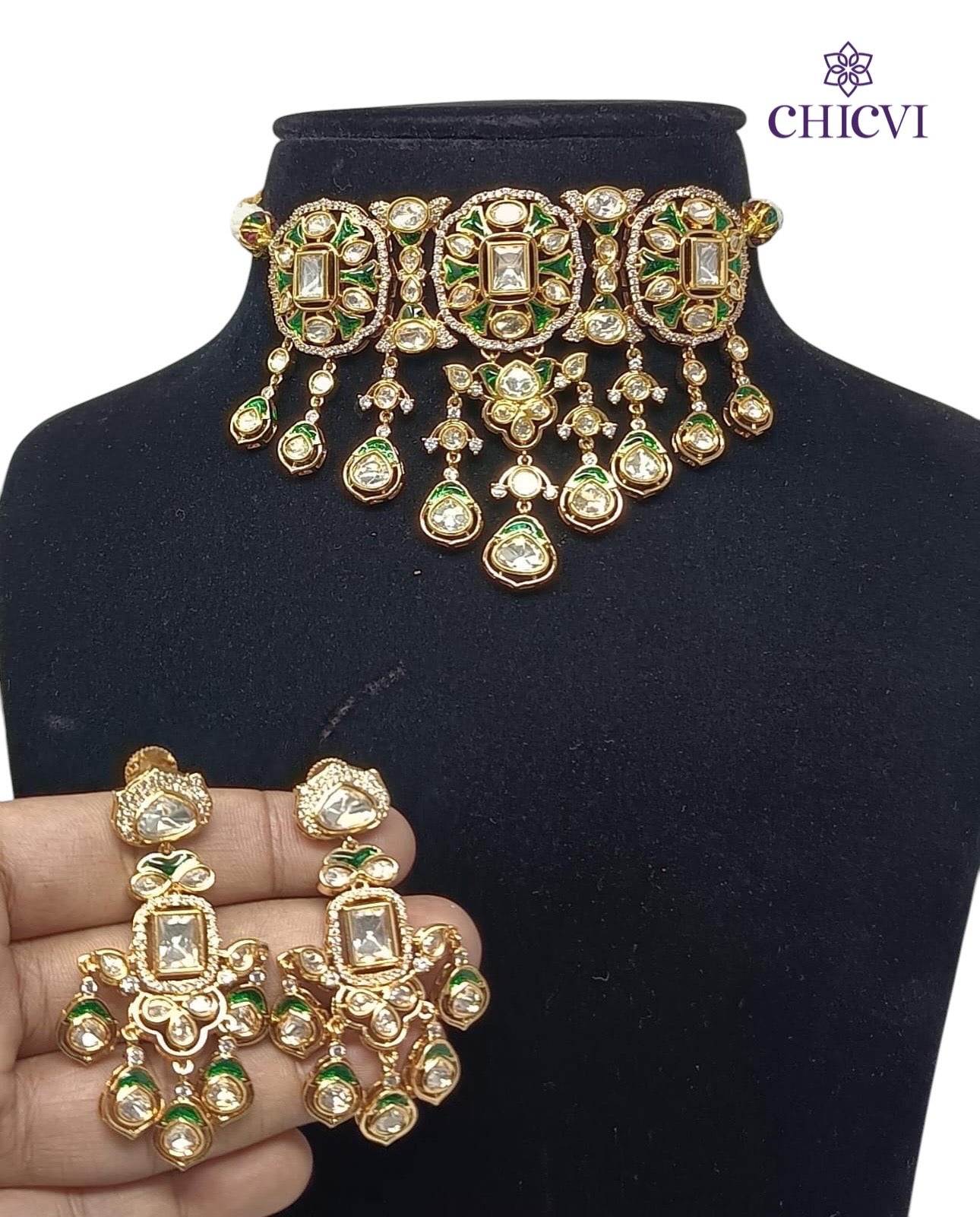 Vama Polki Choker