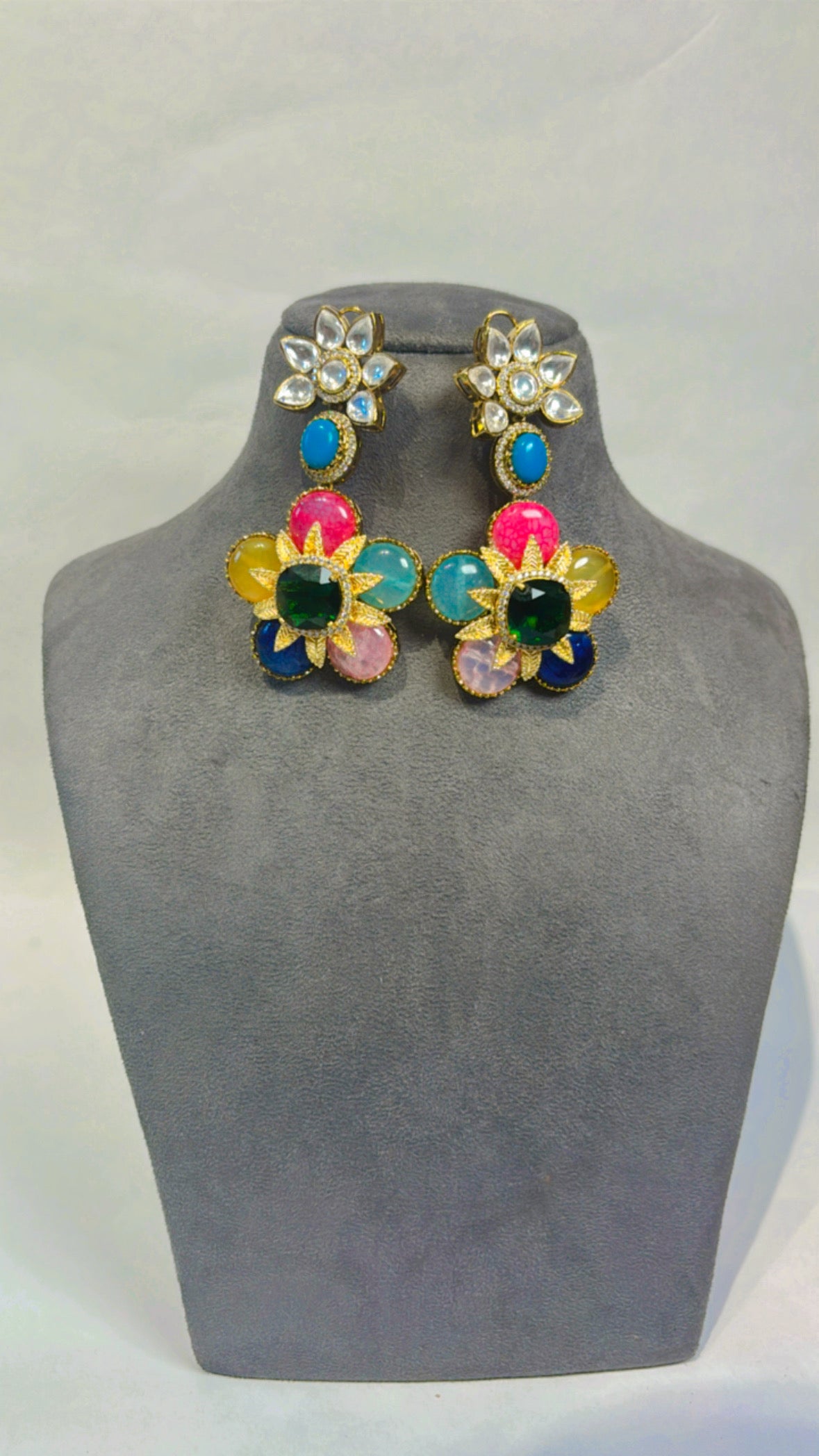 Floral Drop Earrings