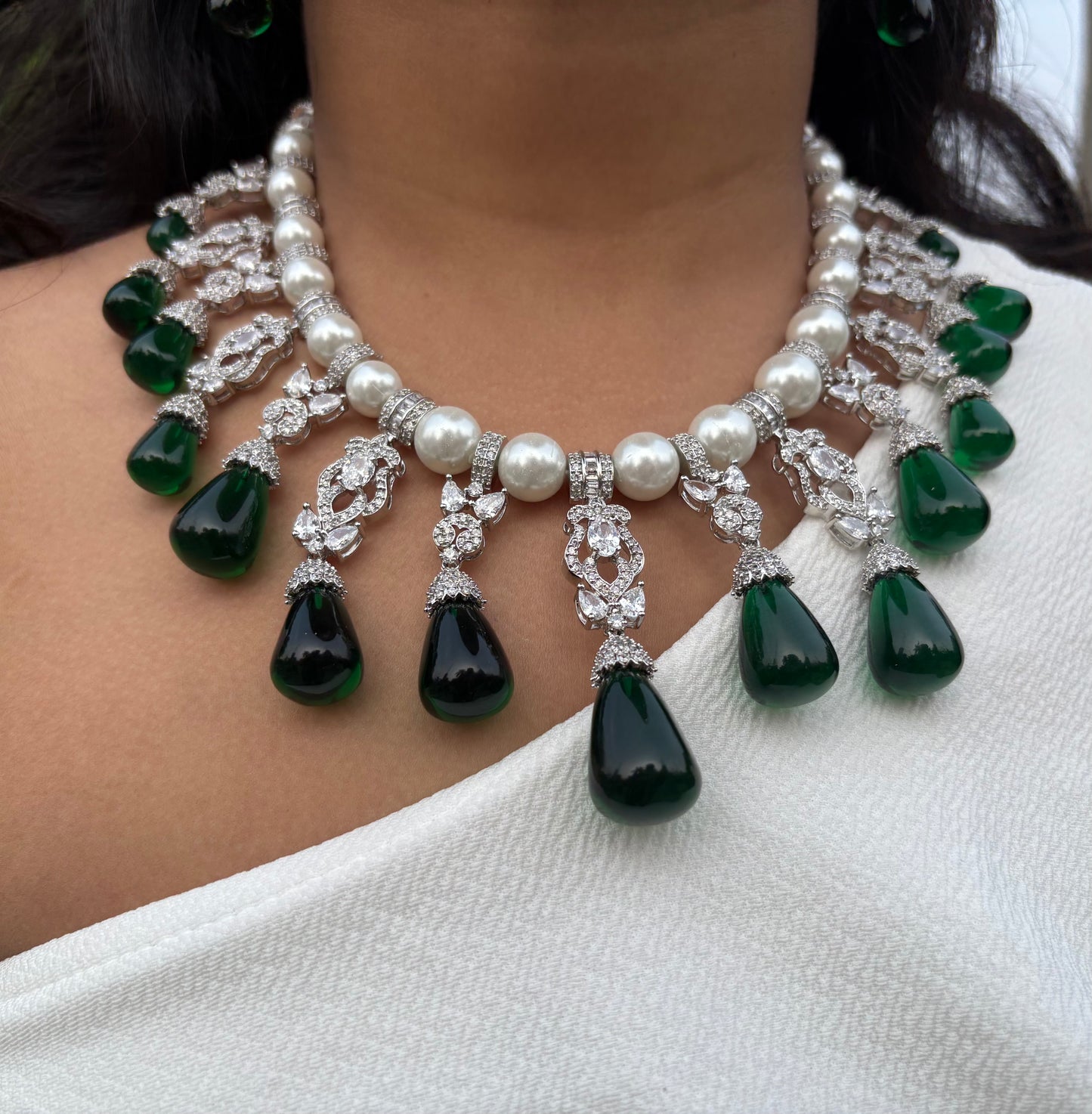 Piyush Emerald Necklace