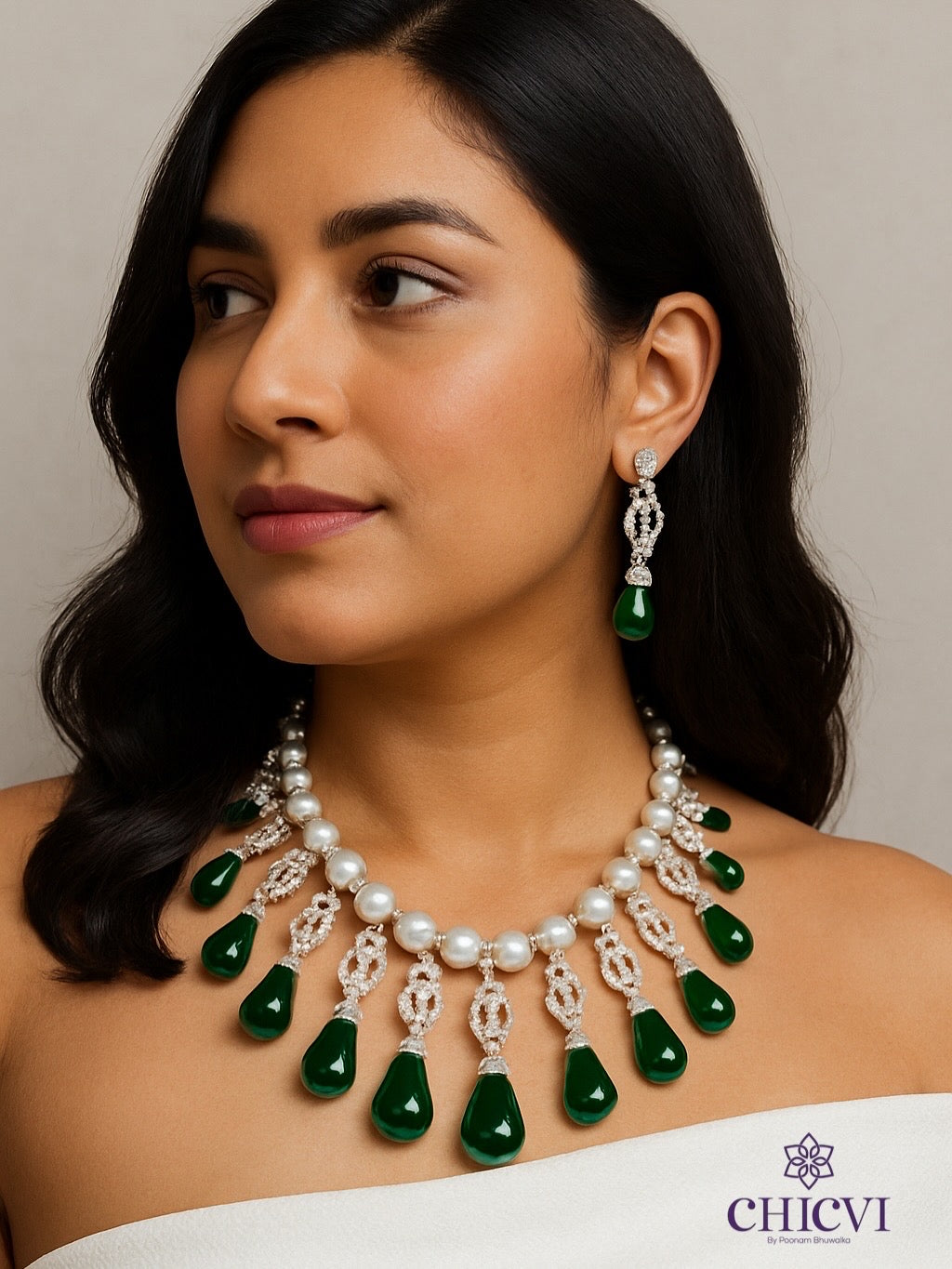Piyush Emerald Necklace