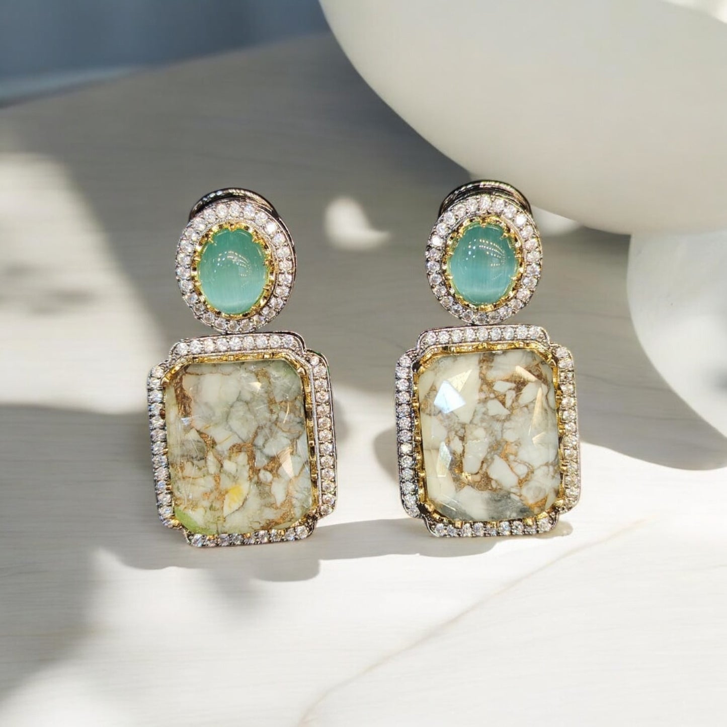 Victorian Crystal Earrings