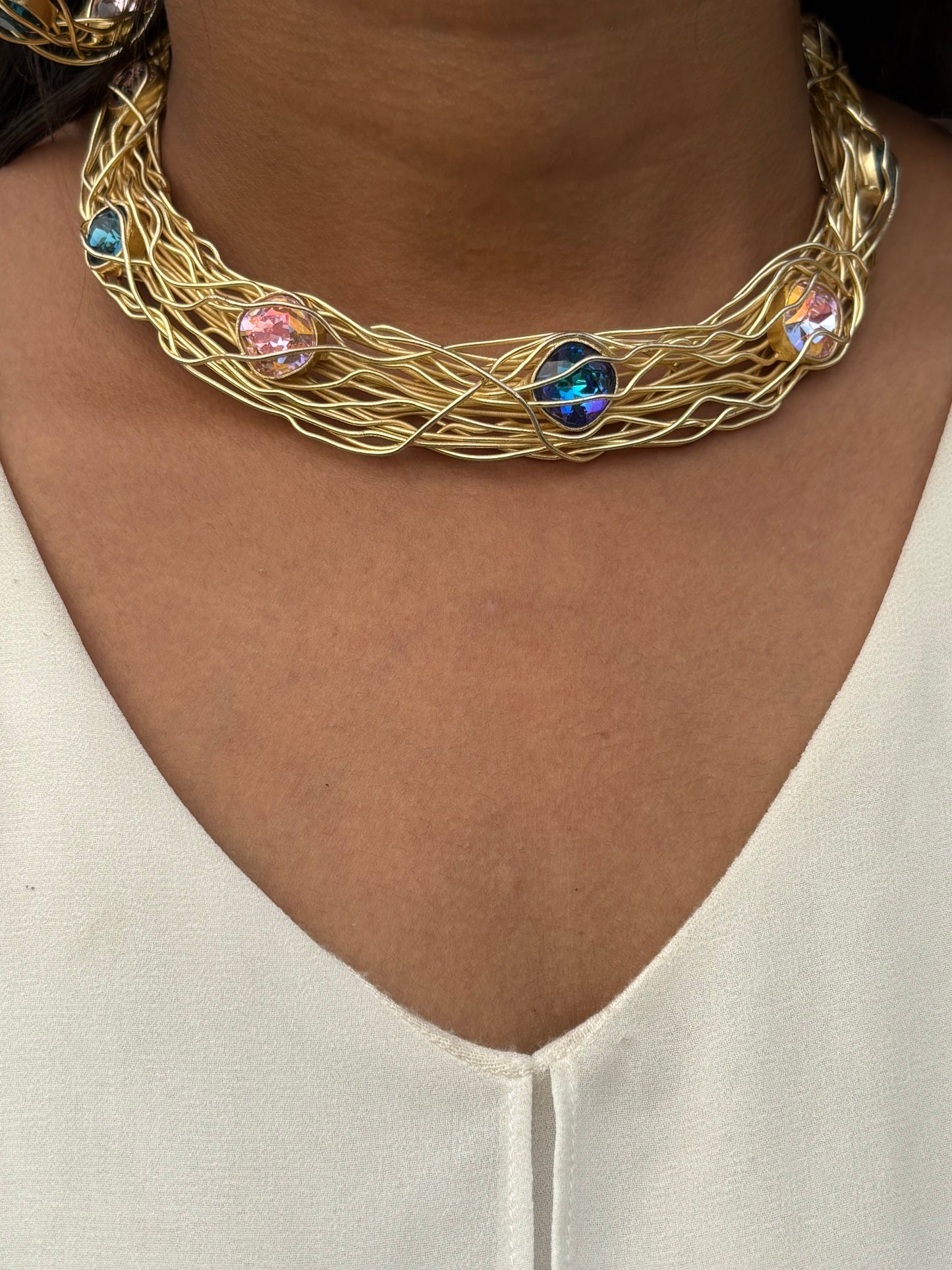 Vanshika Swarovski Choker