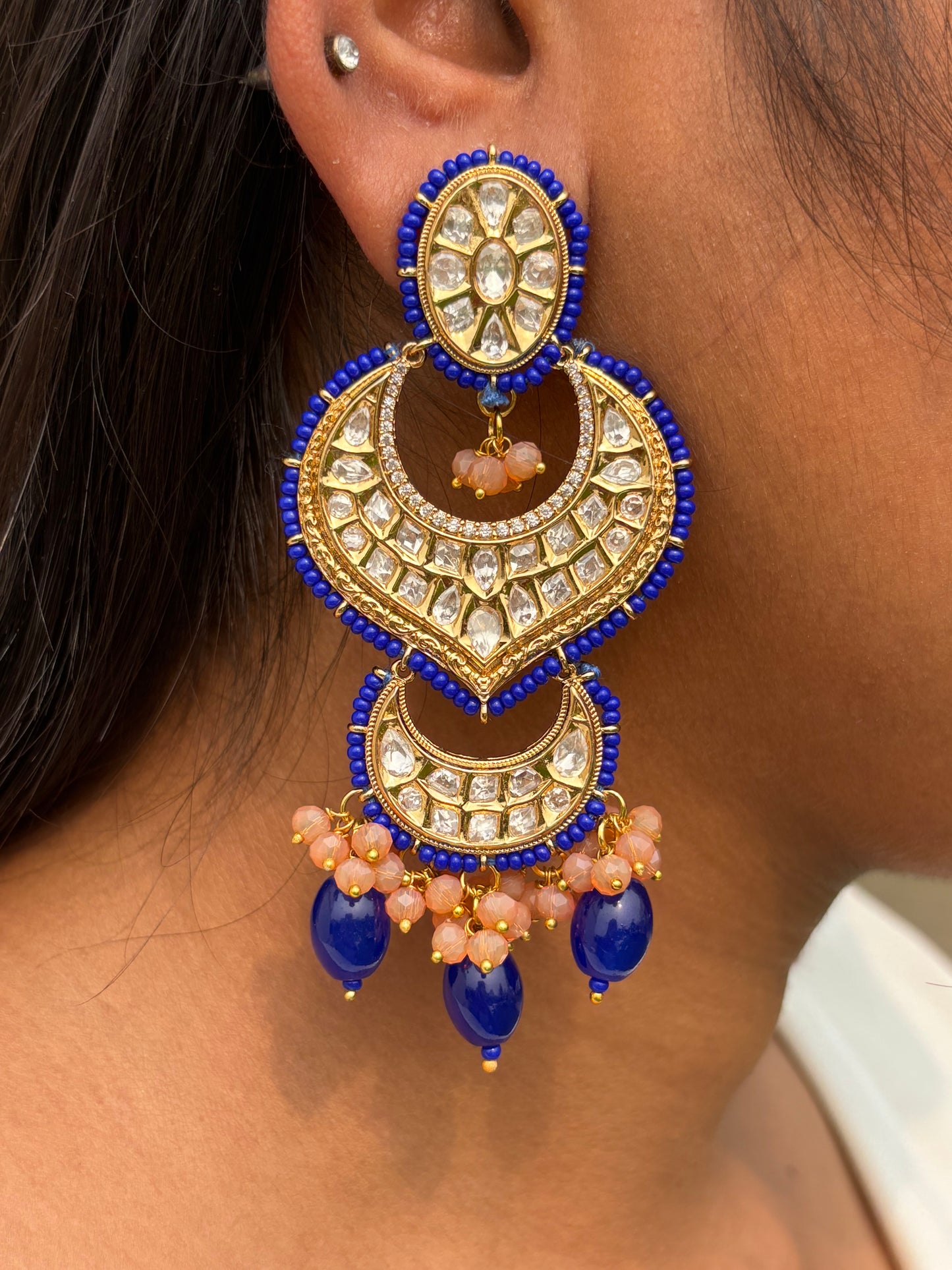 Rubina Kundan Earrings