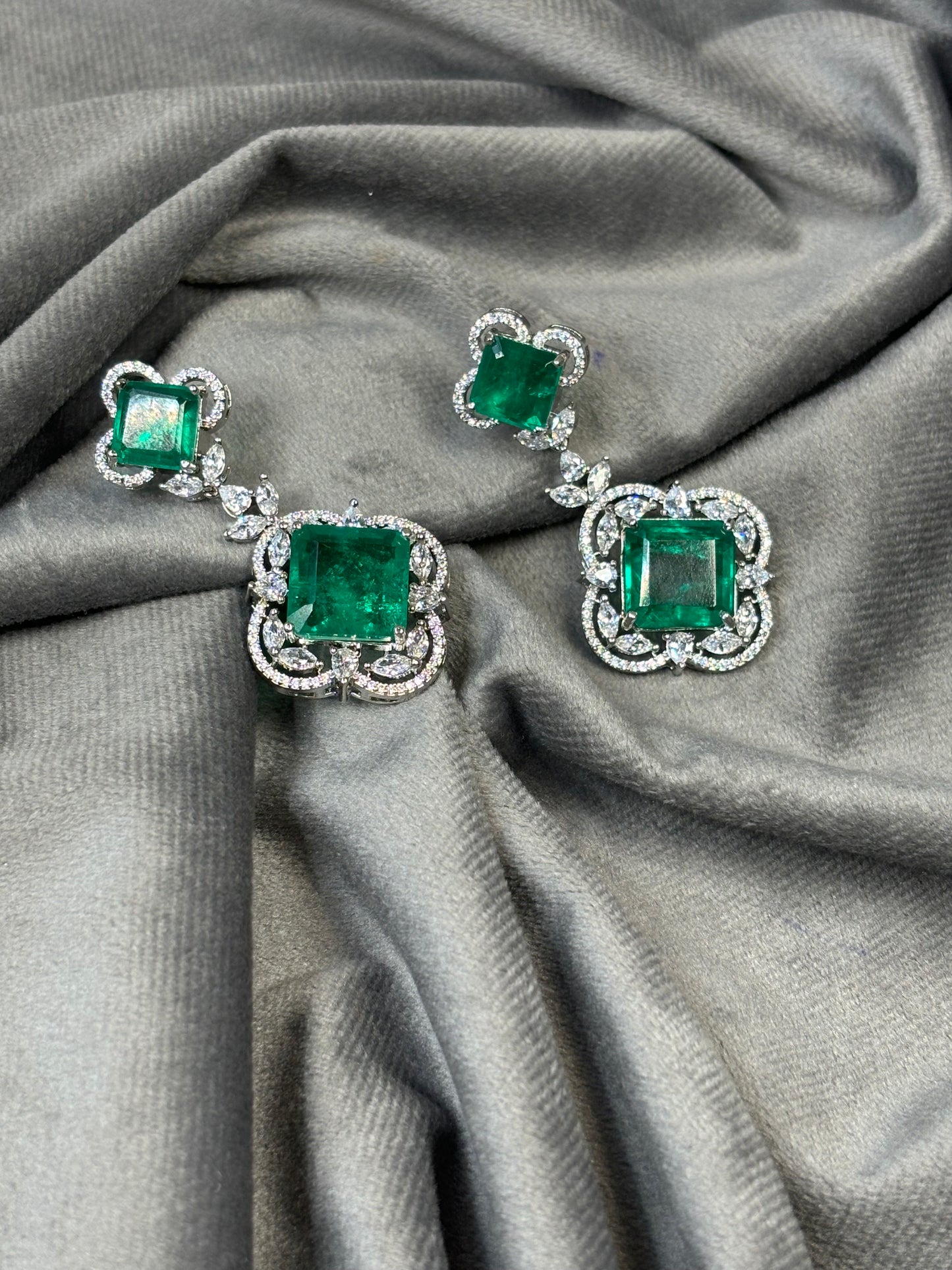 Verdant Edge Earrings