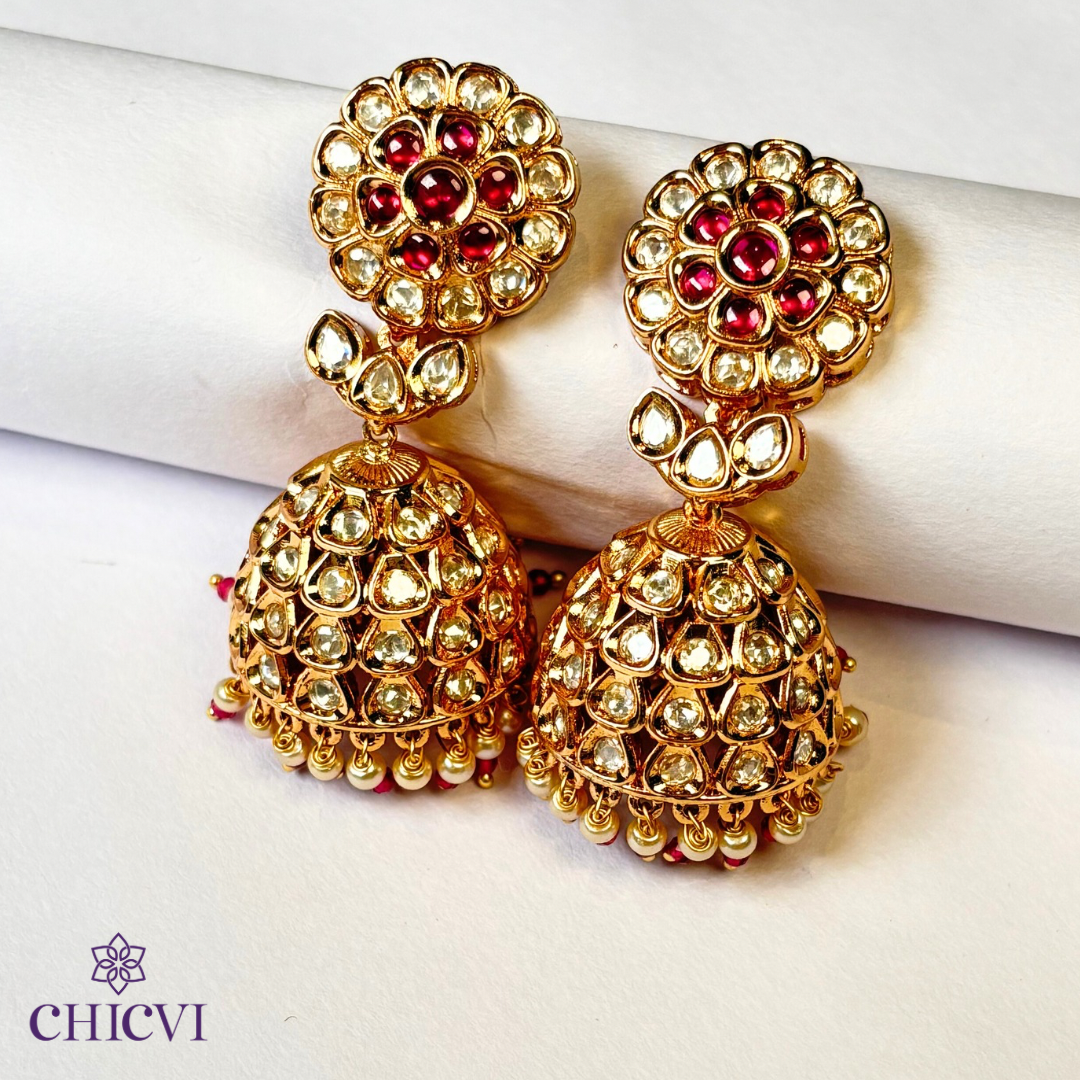 Rudra Kundan Earrings