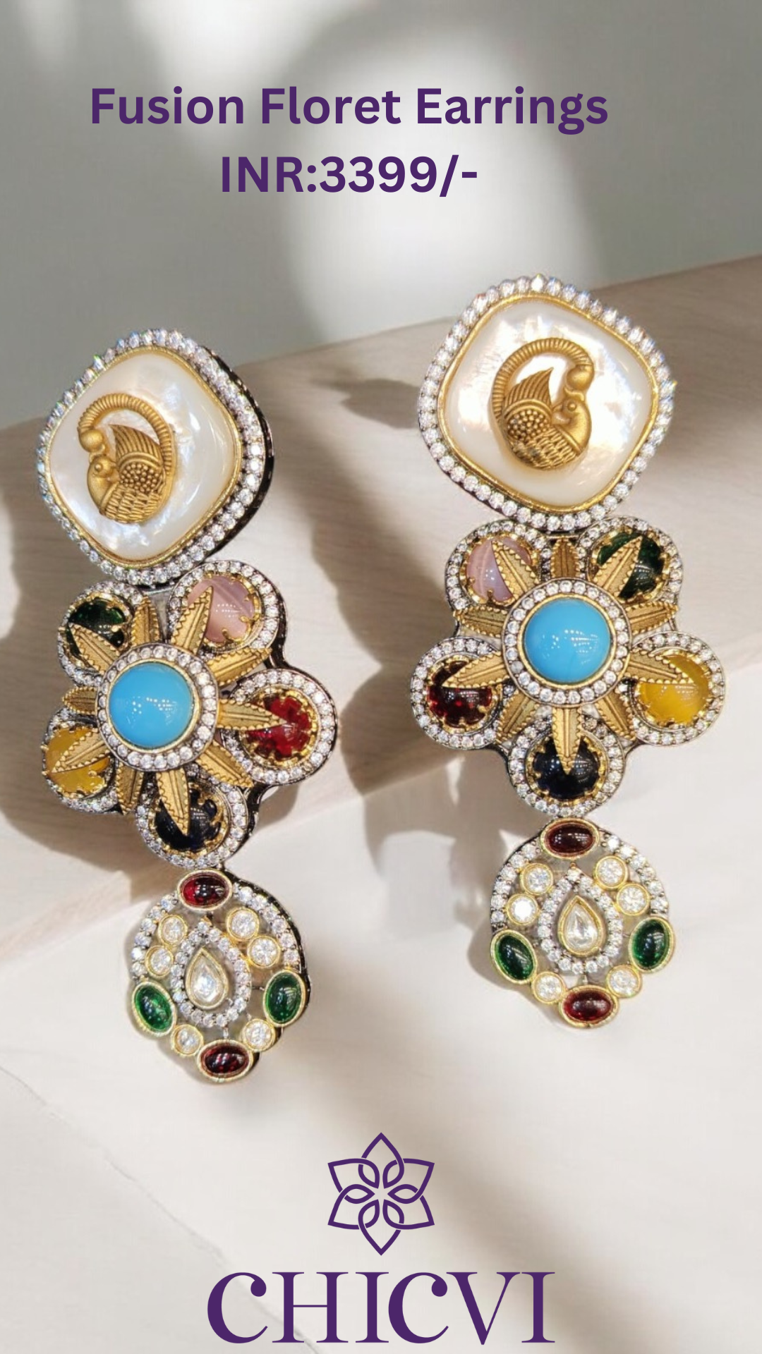 Fusion Floret Earring2