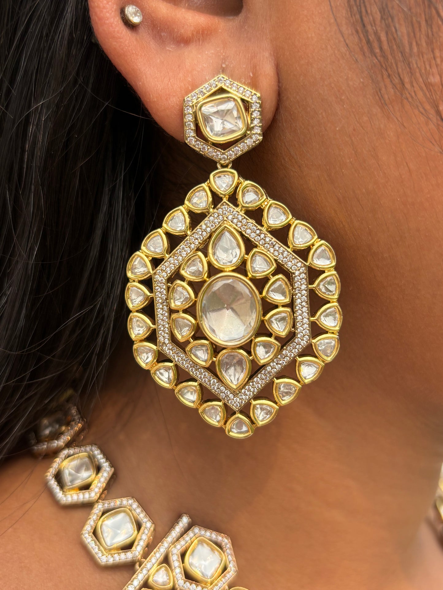 Tripti uncut Polki Necklace