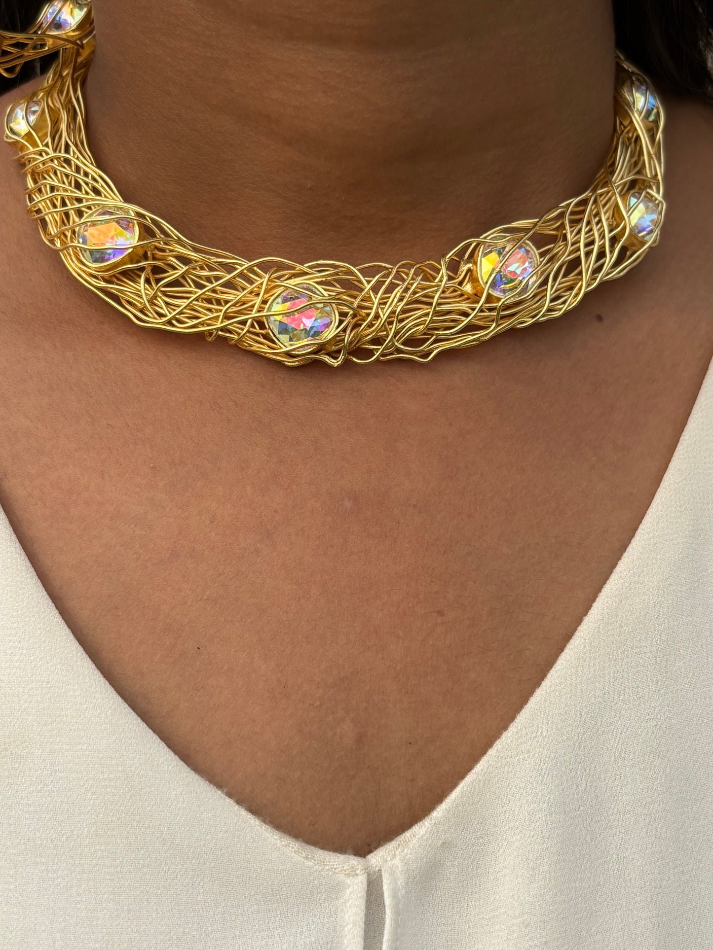 Vanshika Swarovski Choker