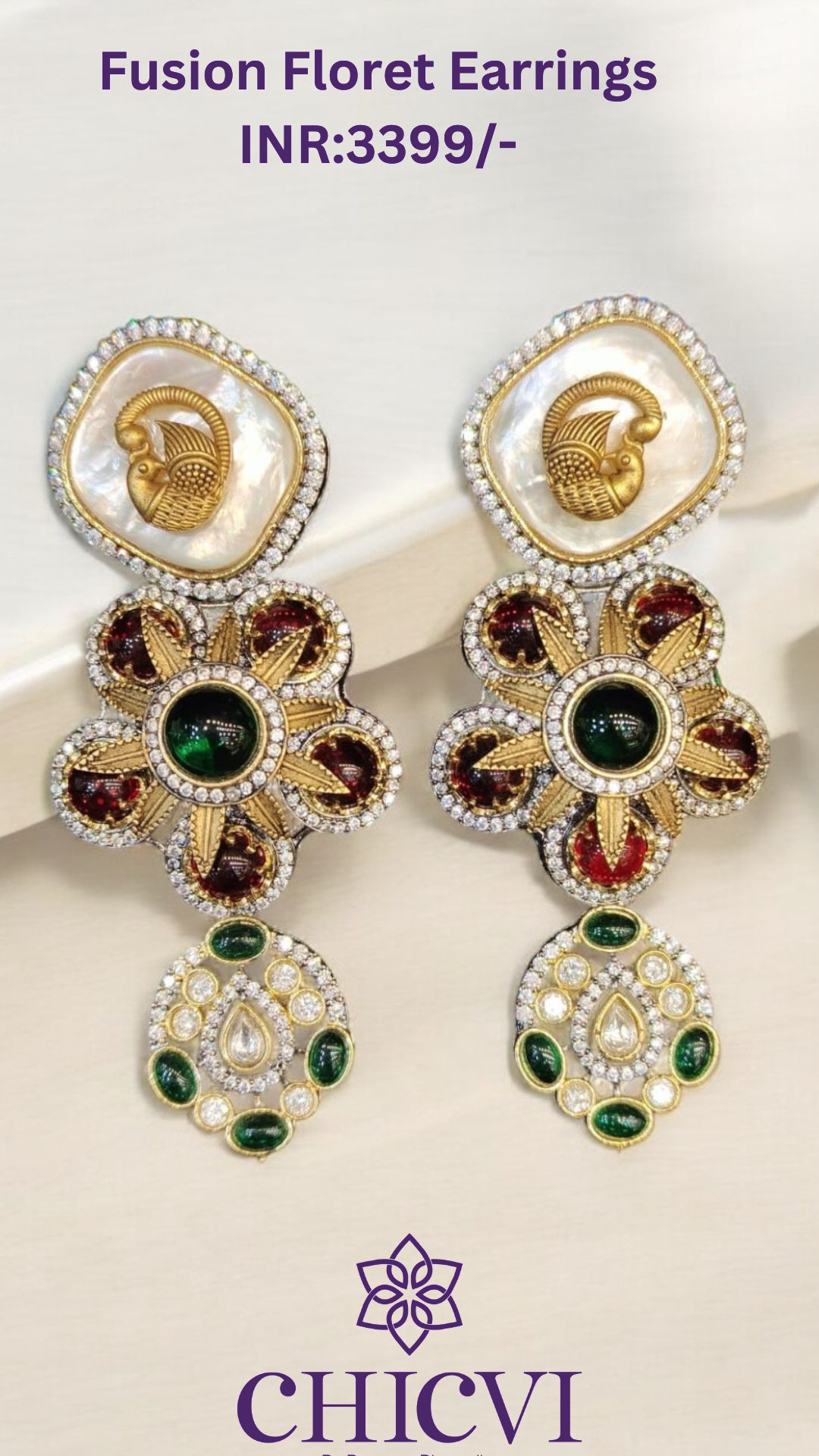 Fusion Floret Earring2