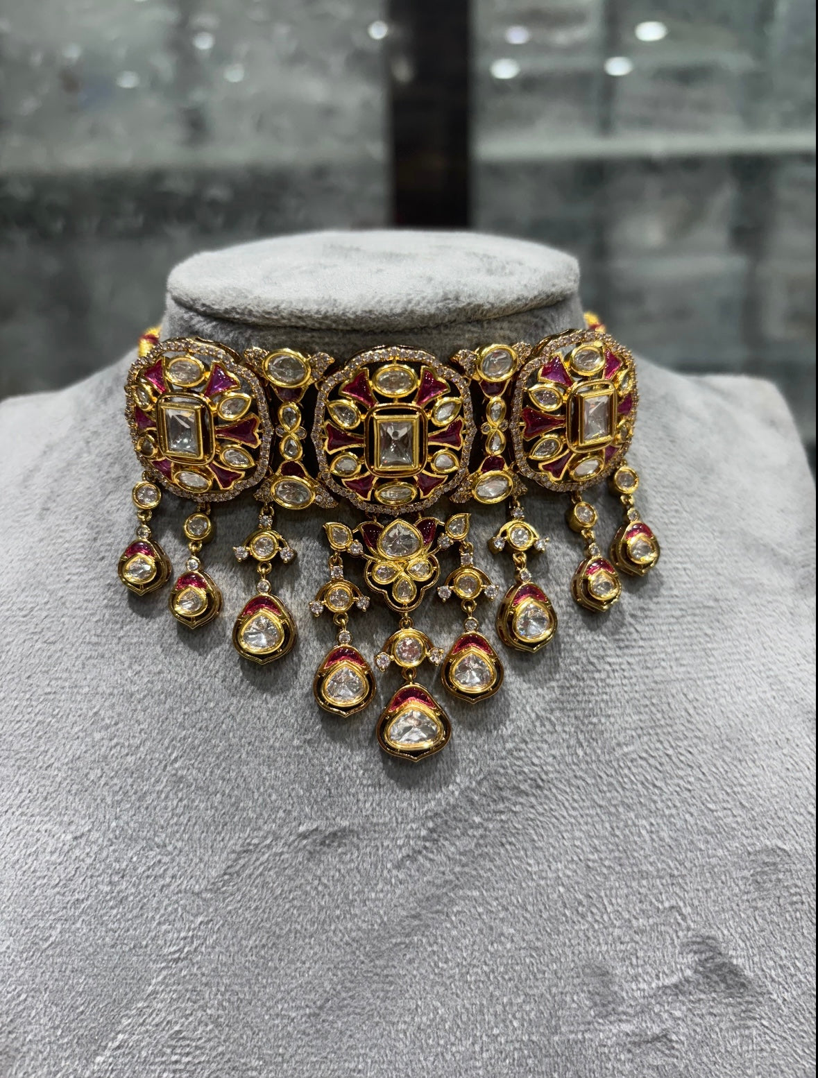 Vama Polki Choker