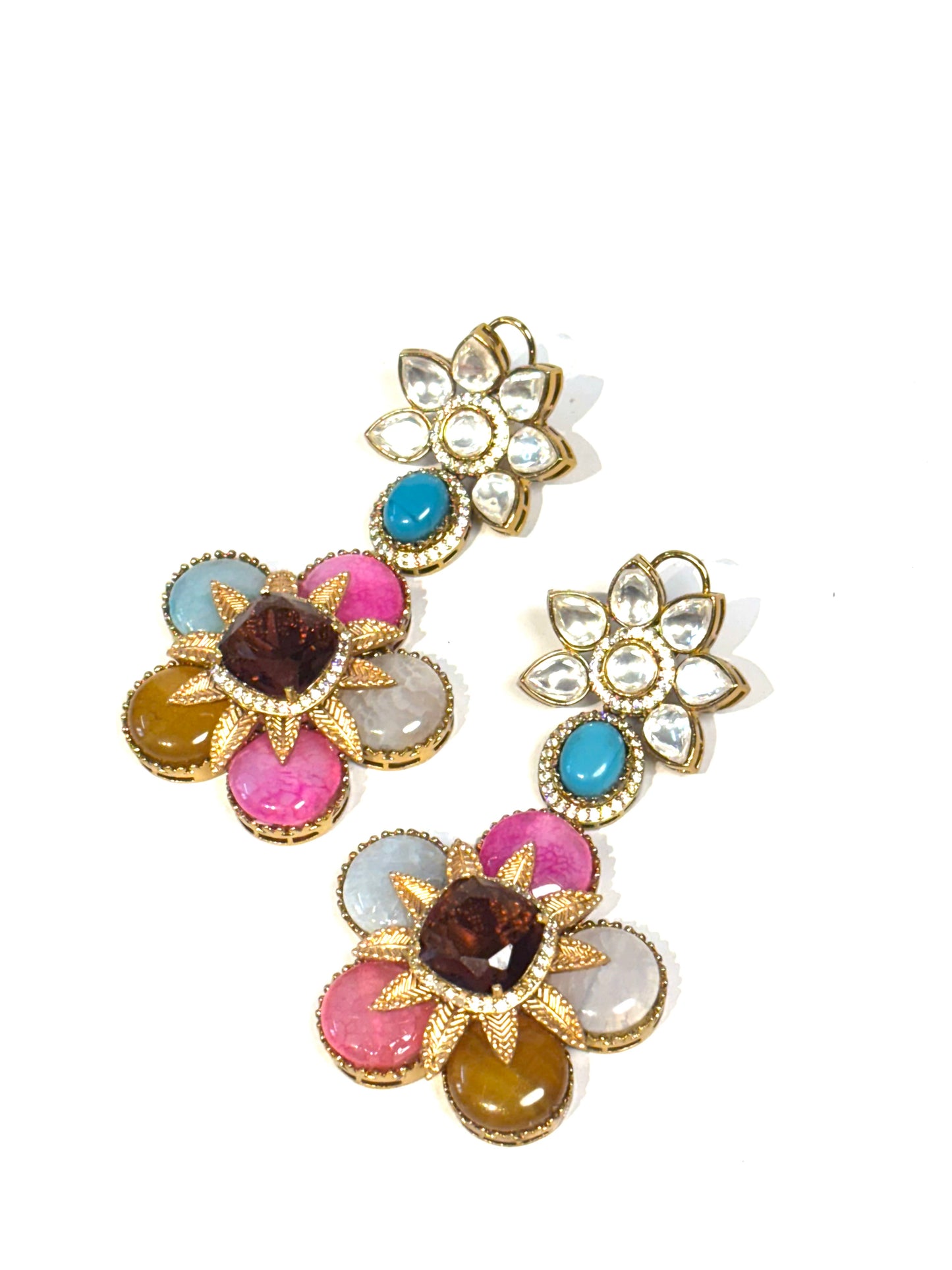 Floral Drop Earrings