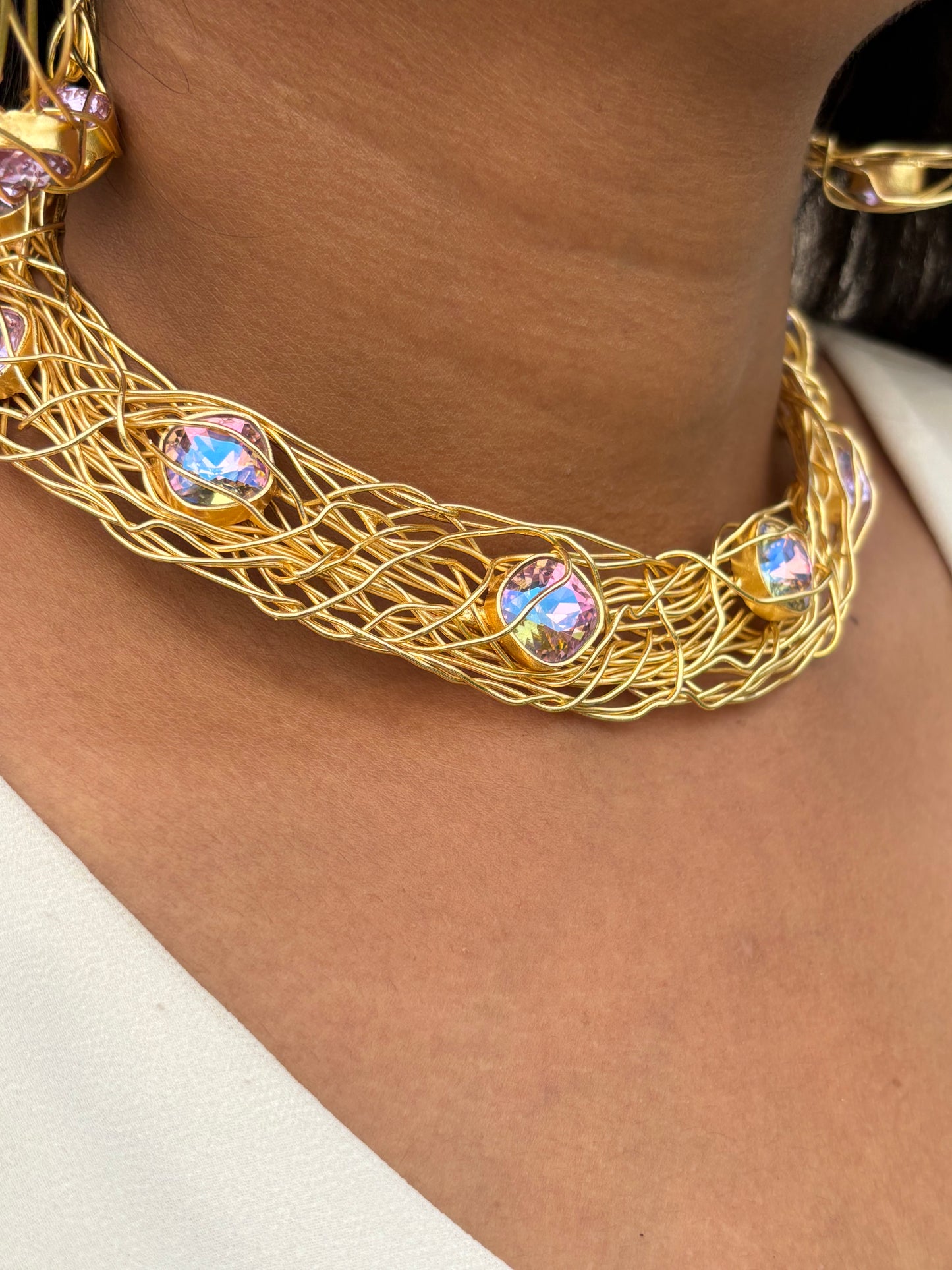 Vanshika Swarovski Choker
