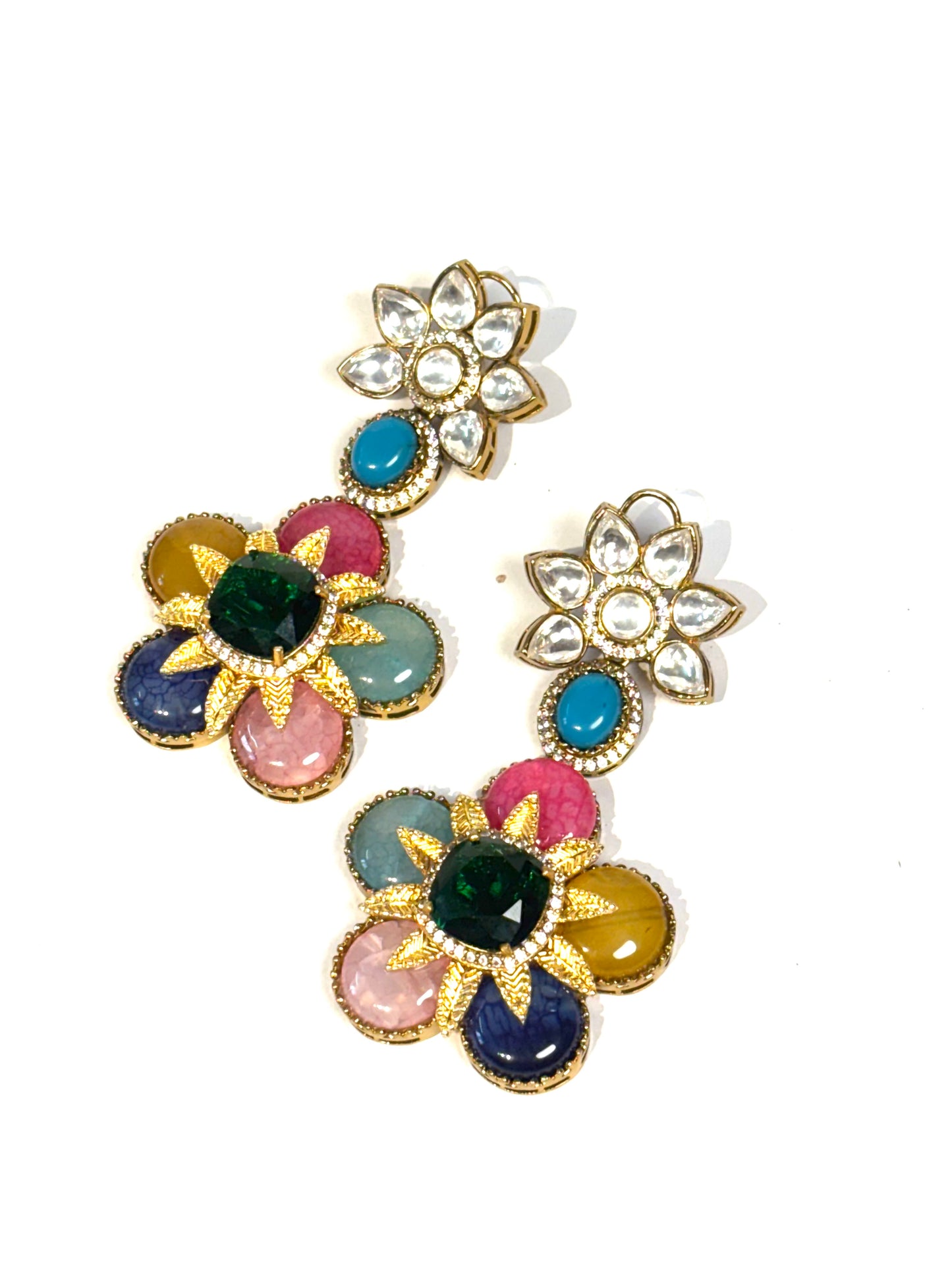 Floral Drop Earrings