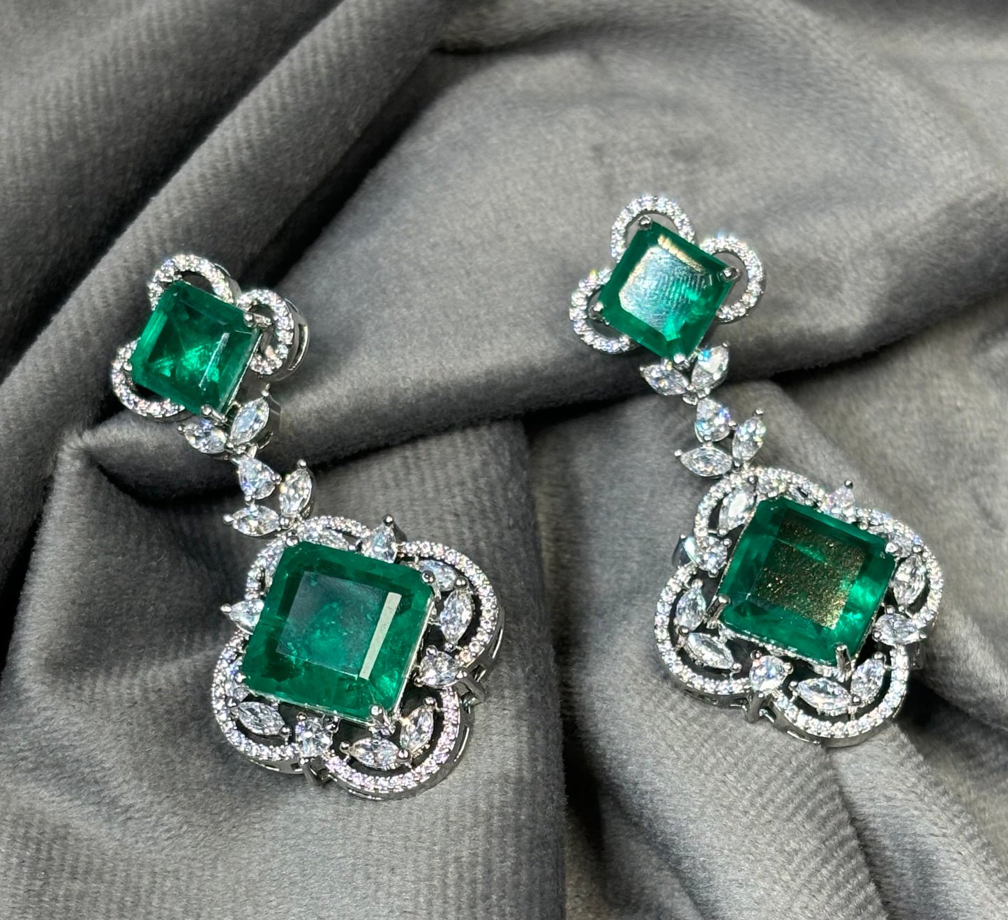 Verdant Edge Earrings