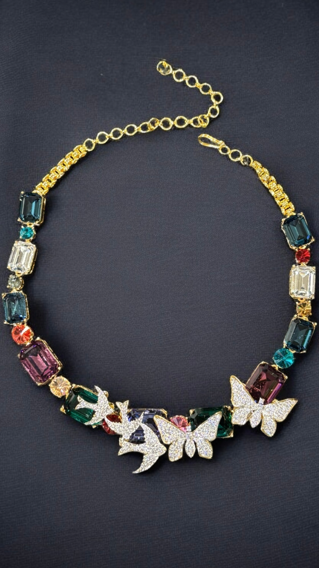 Butterfly Swarovski Necklace