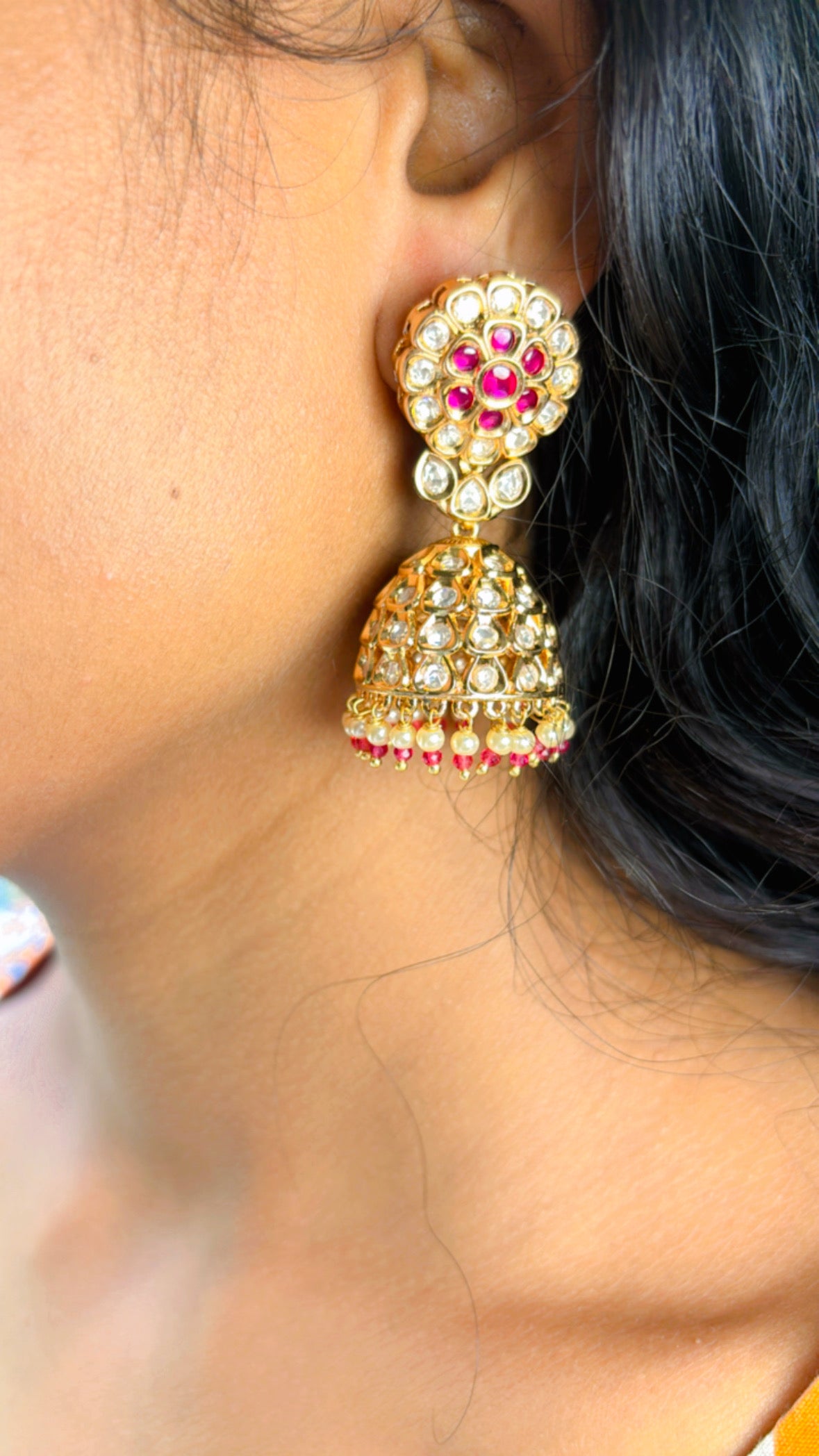 Rudra Kundan Earrings