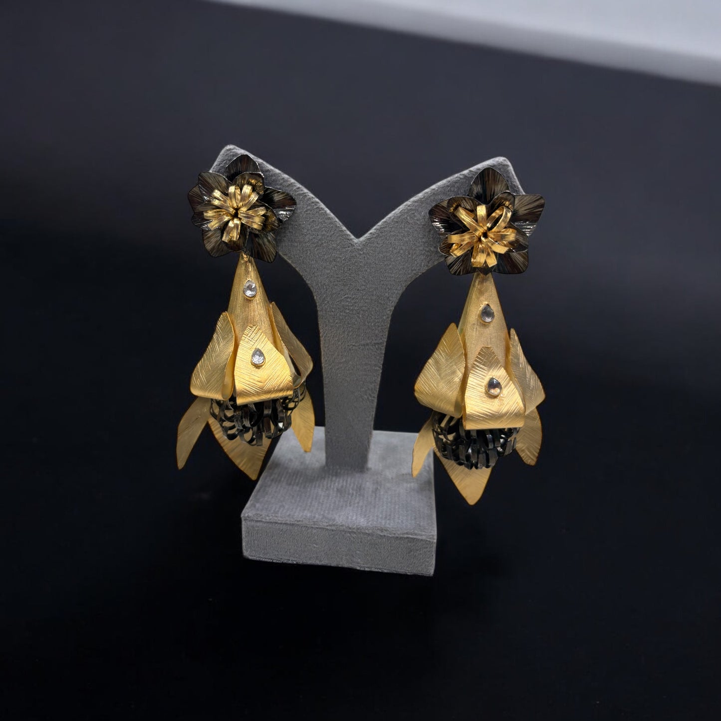 Floral Victorian Earrings