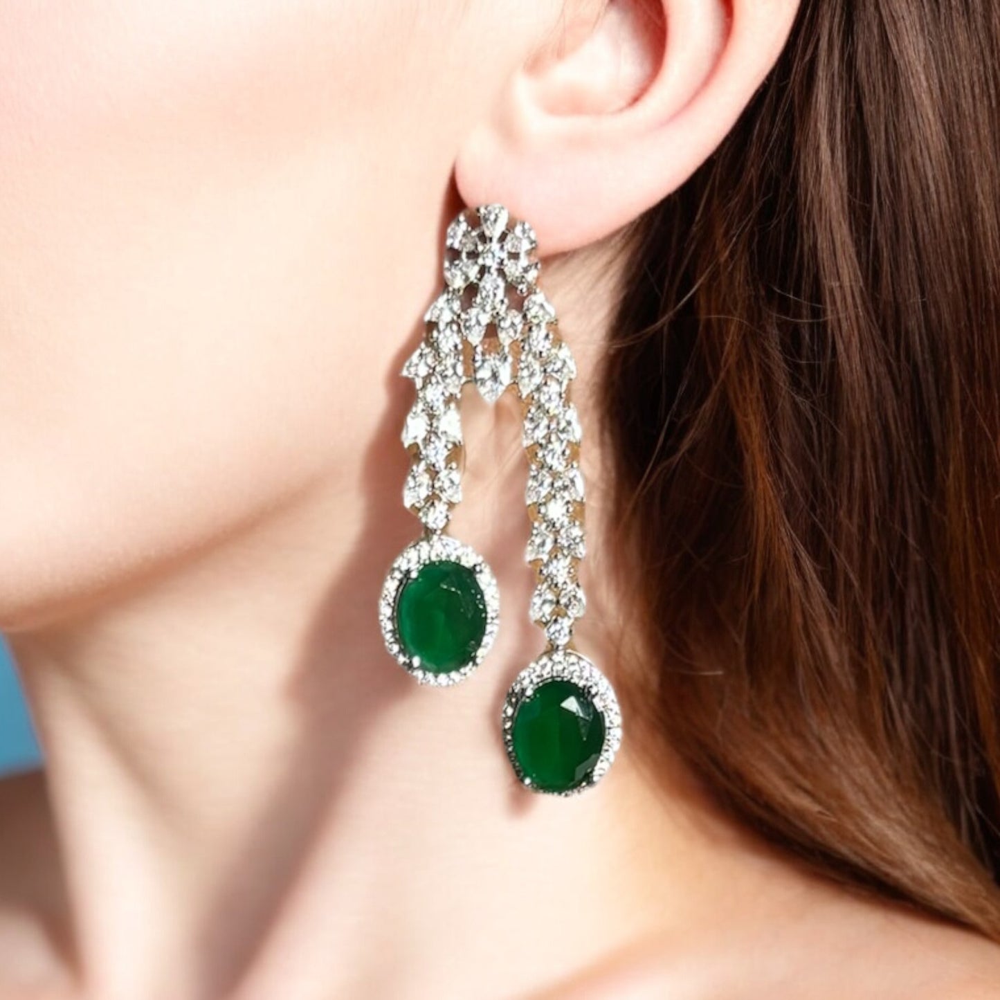 Forest Diamond Necklace Set