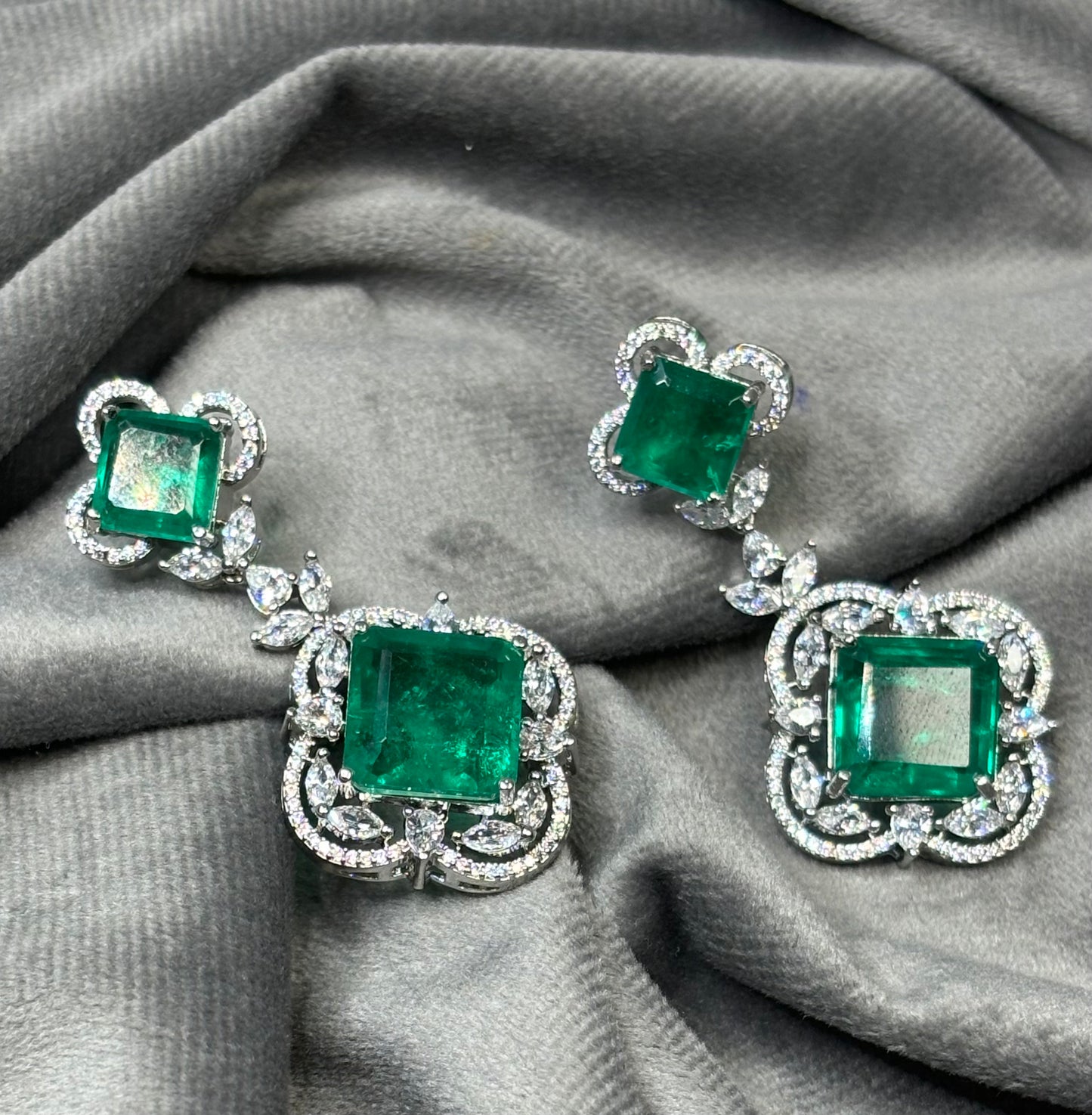 Verdant Edge Earrings
