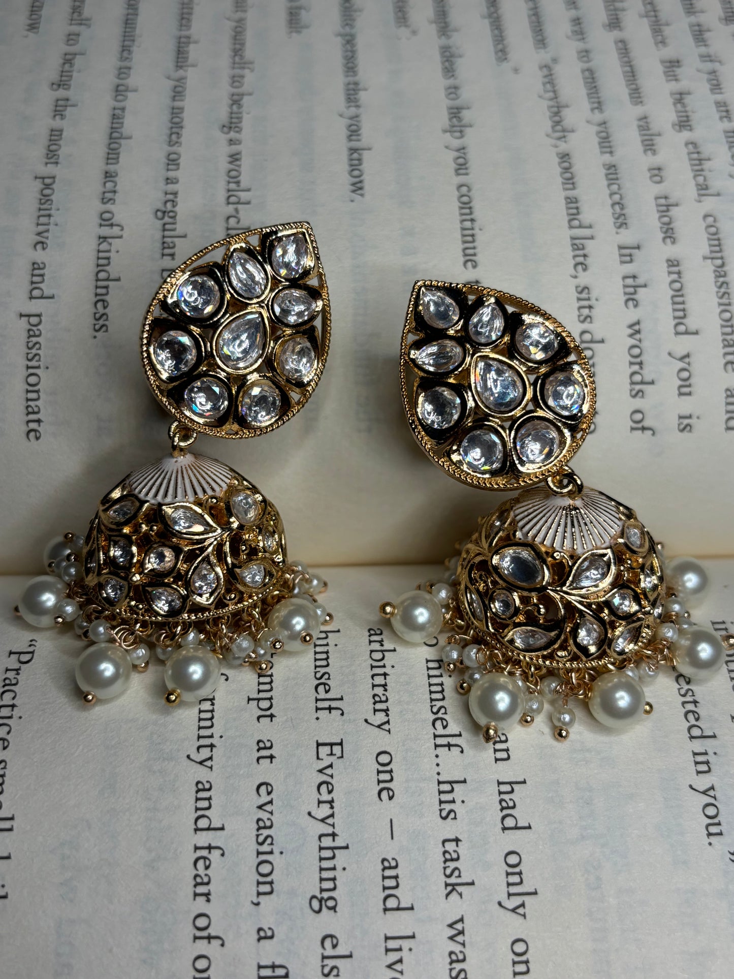 Jharoka Pearl Jhumka