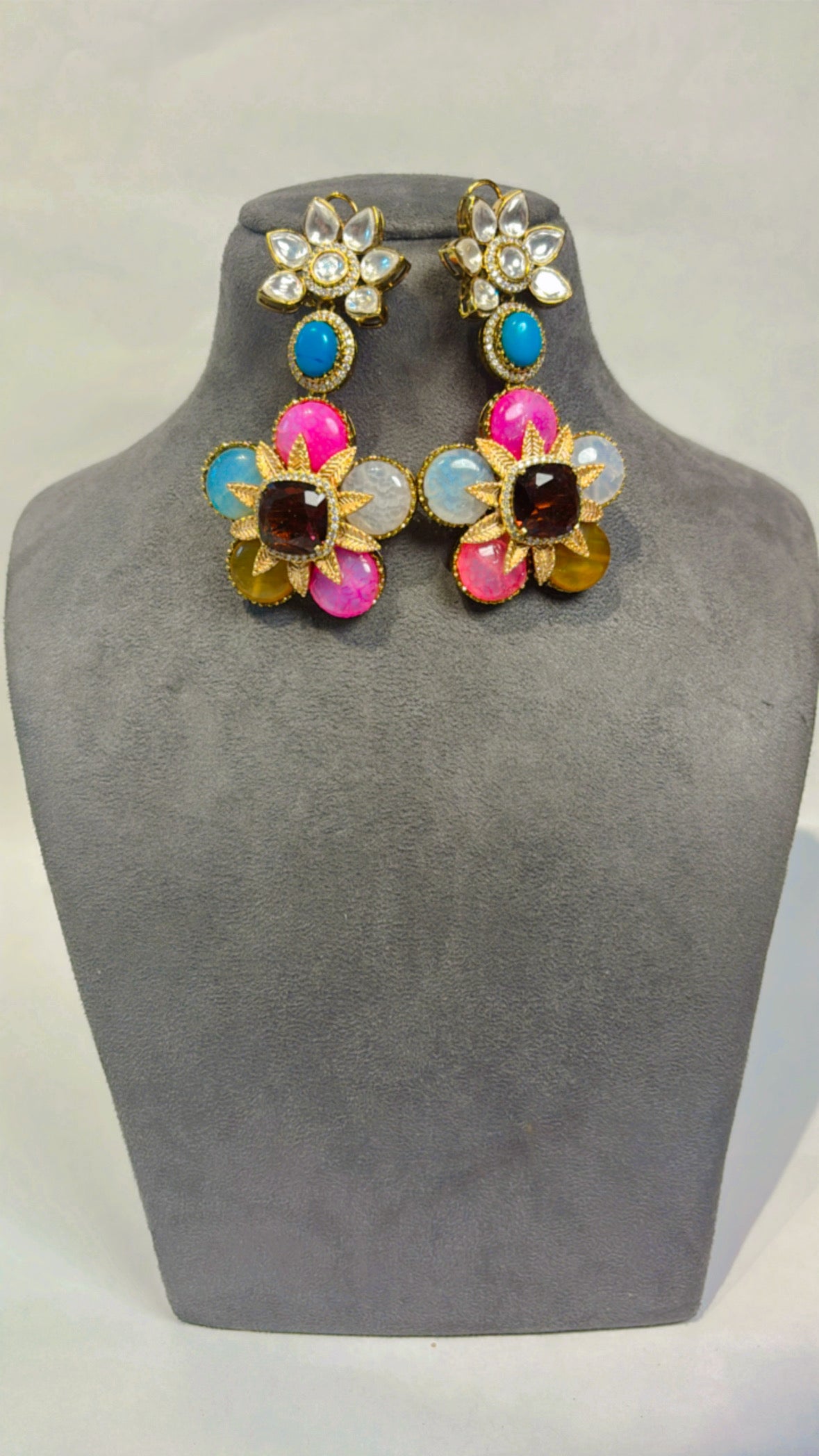 Floral Drop Earrings