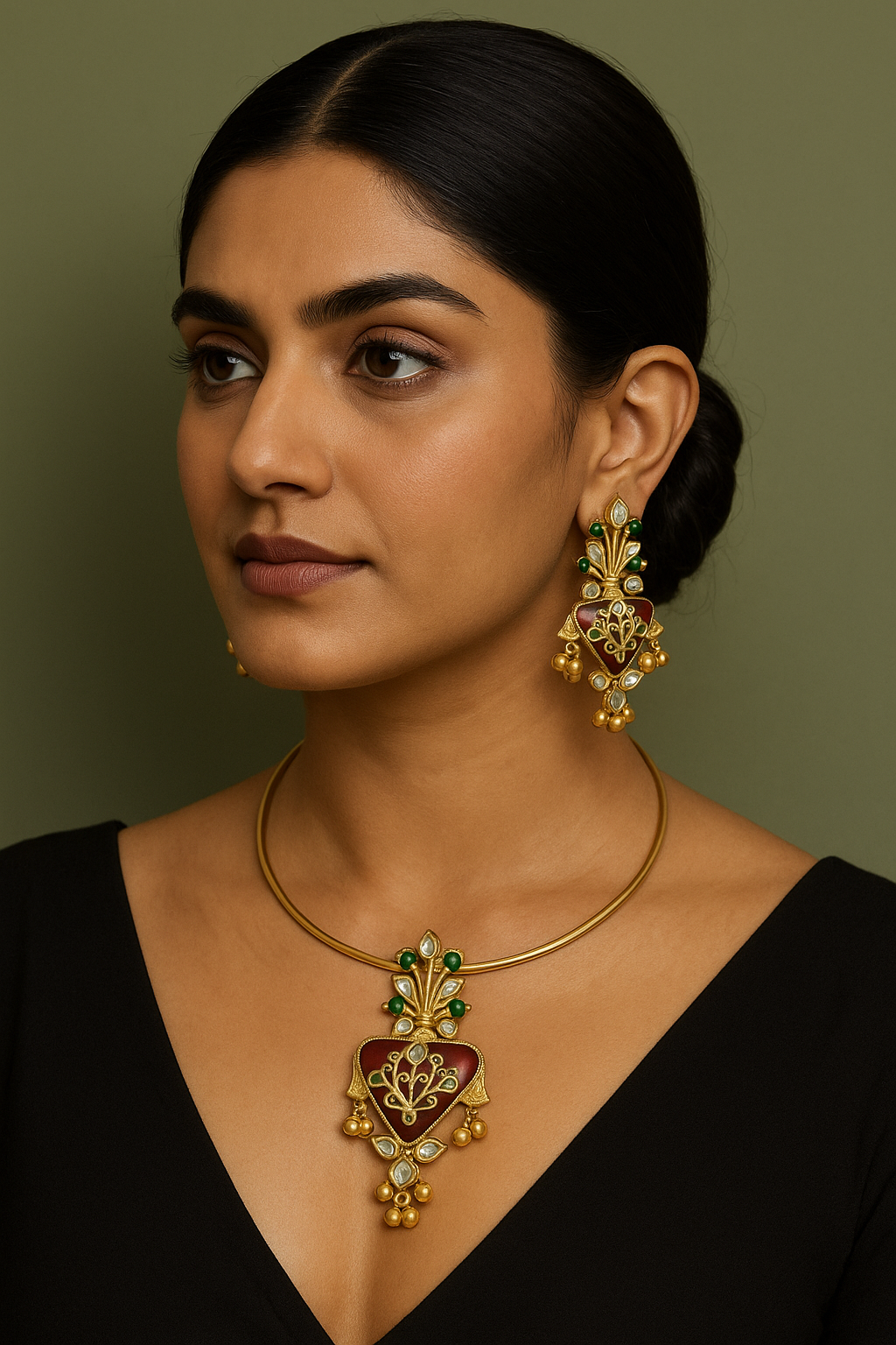Ridhi Temple Necklace