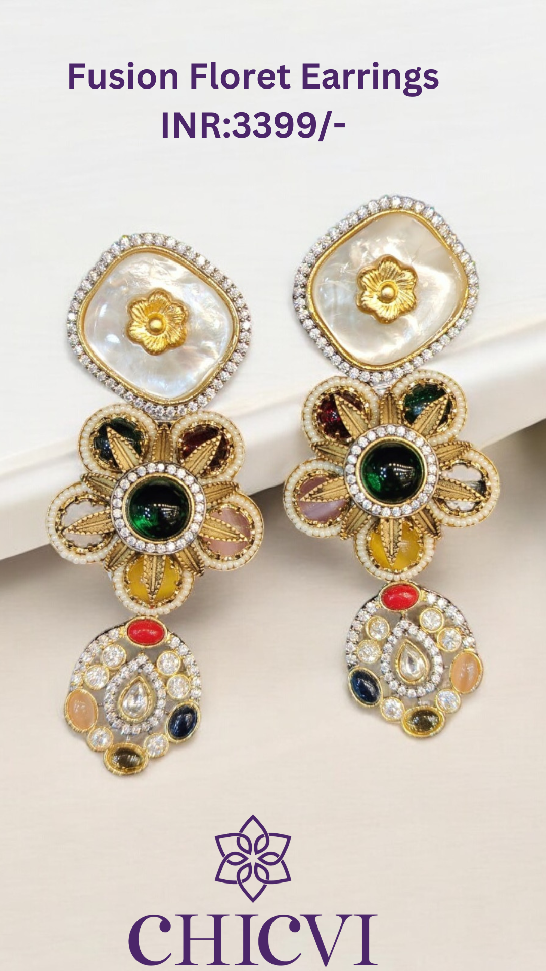 Fusion Floret Earring2