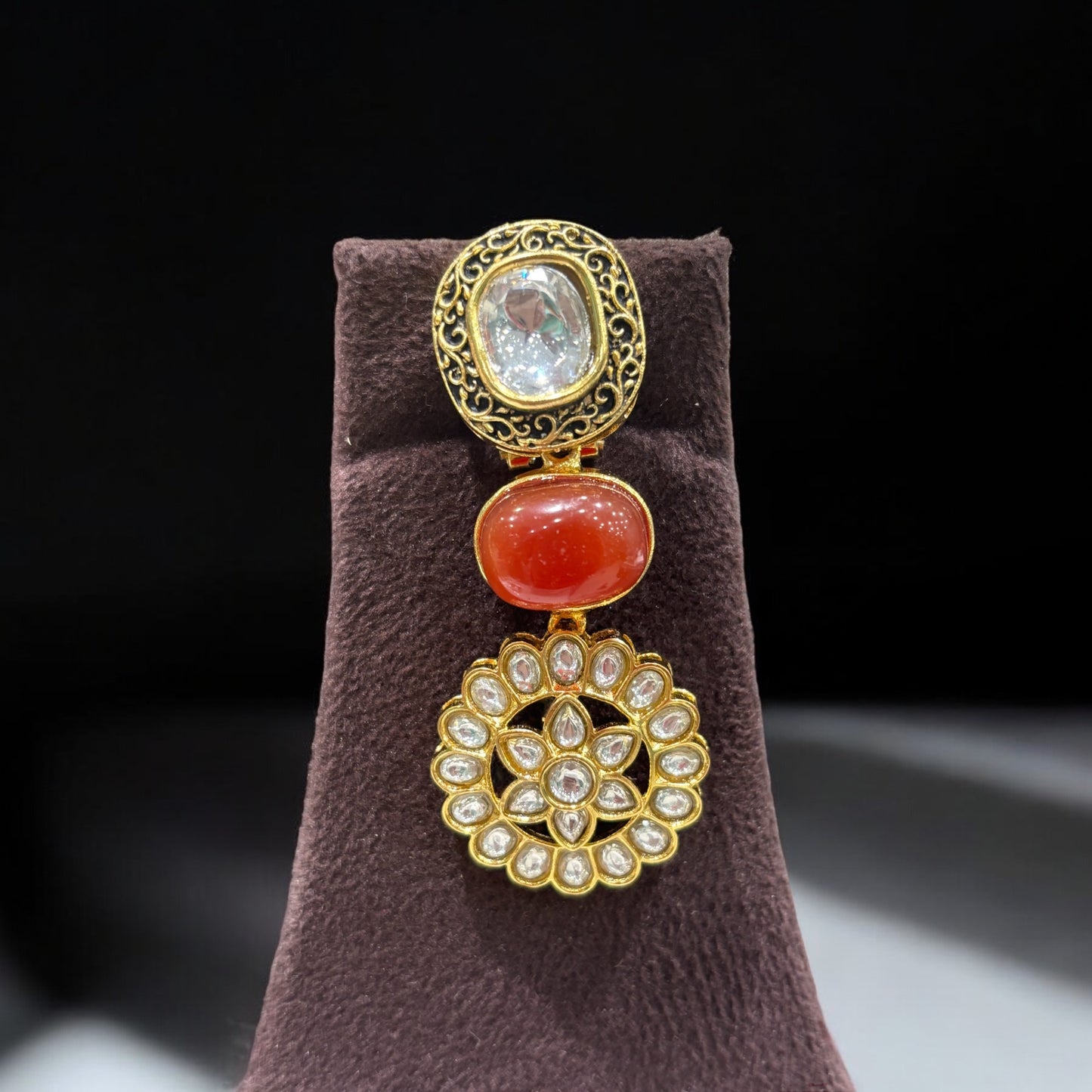 Hanaya Kundan Hasli Set