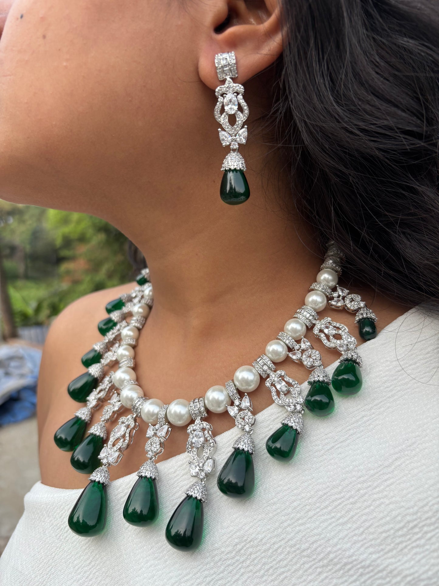 Piyush Emerald Necklace