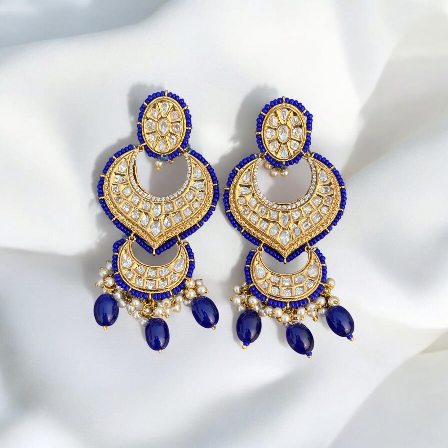Rubina Kundan Earrings