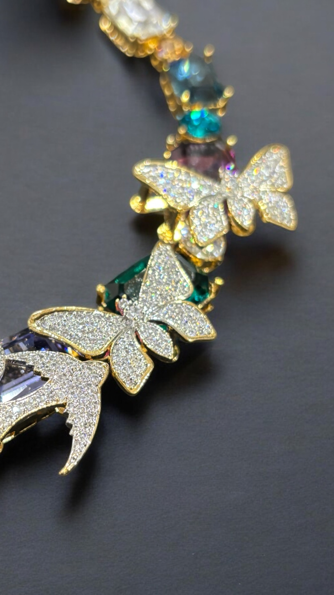 Butterfly Swarovski Necklace