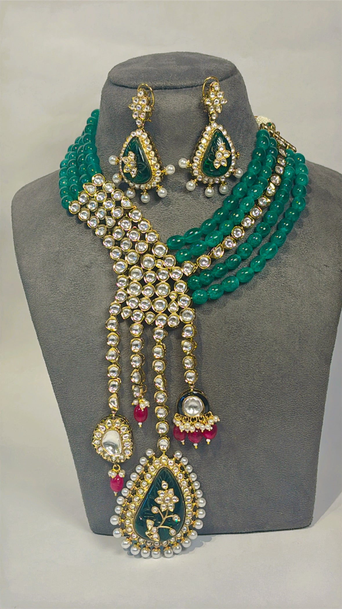 Aahana Polki Long Necklace