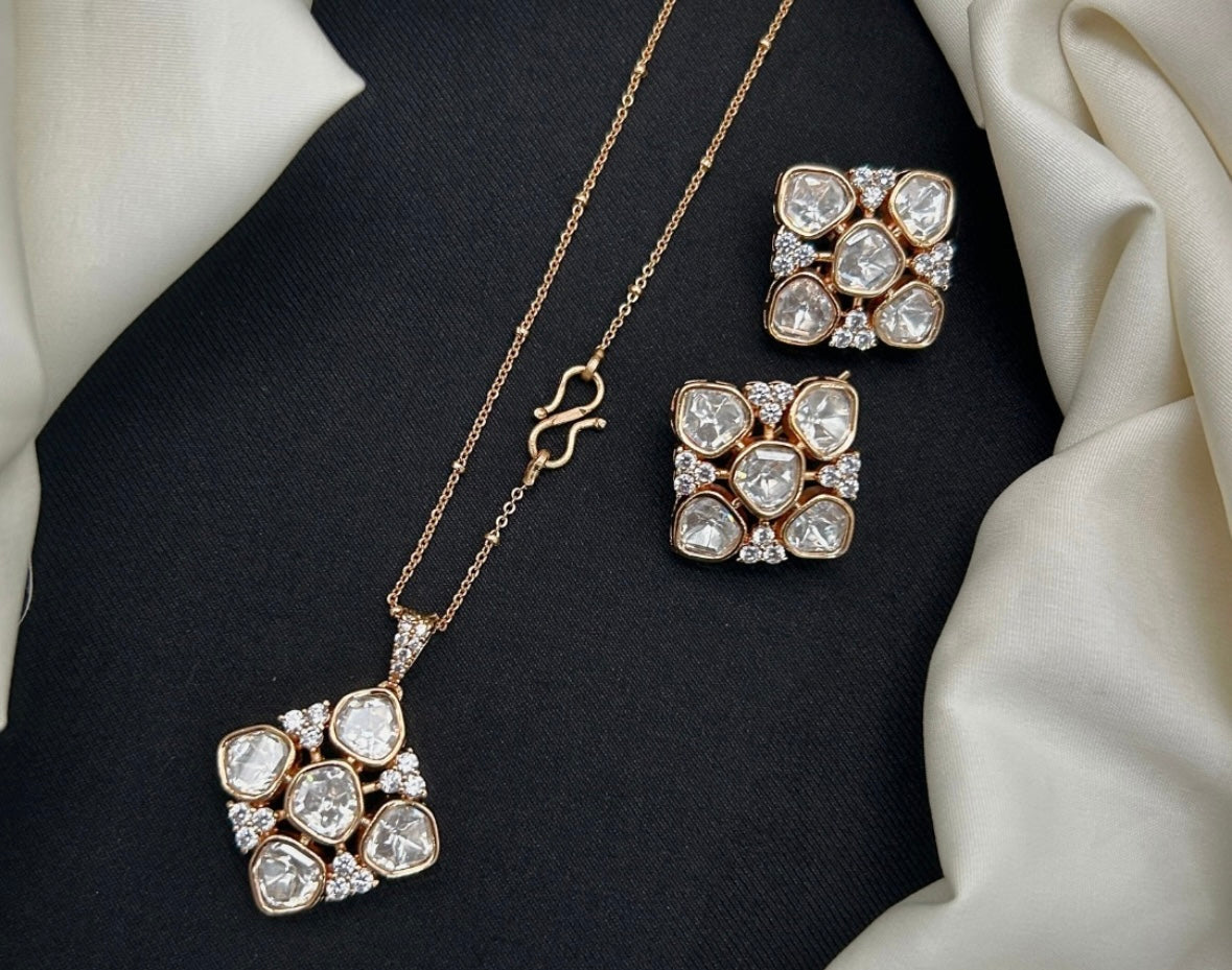 Chandrika Polki Pendent