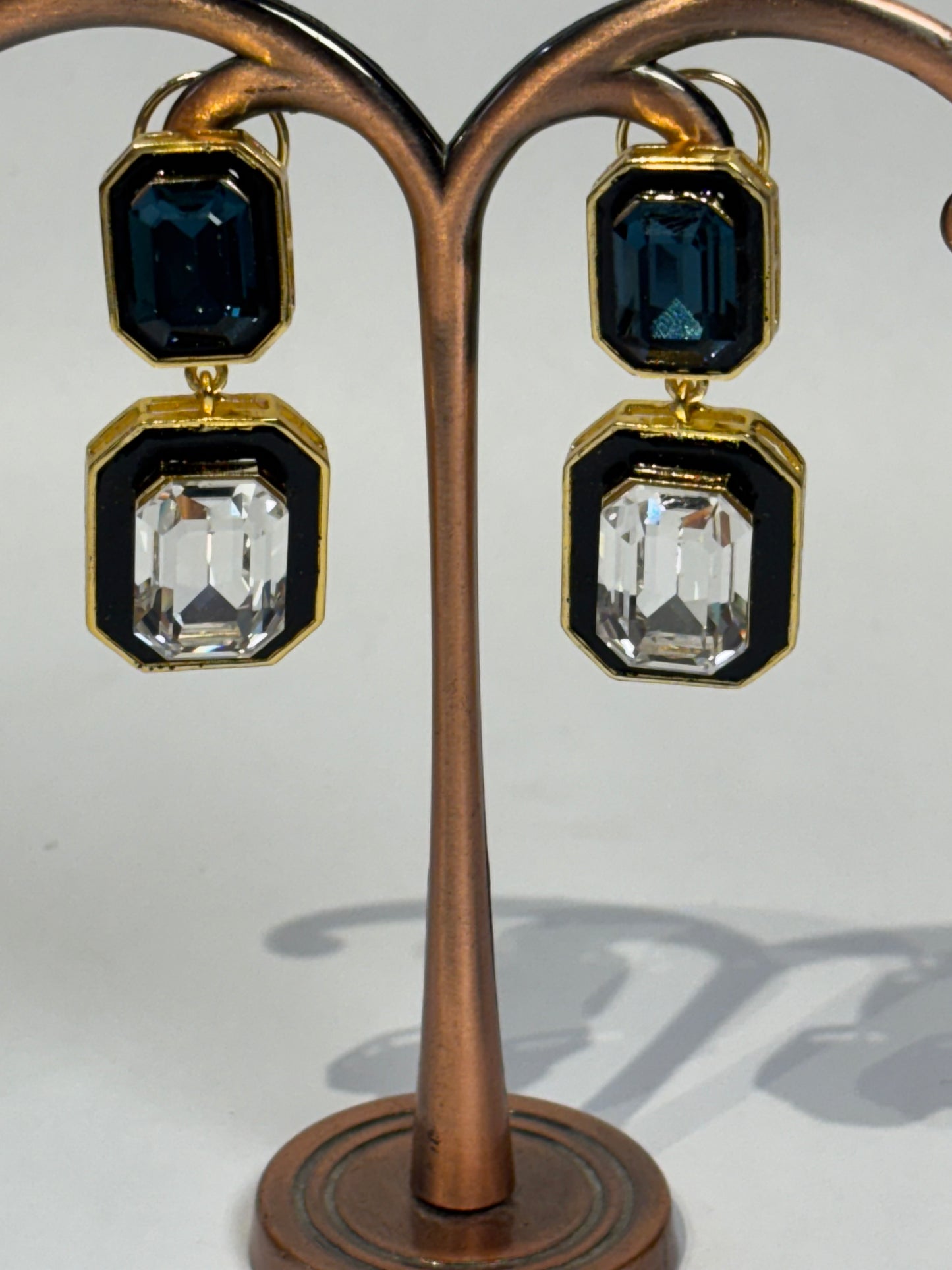 Doublet Crystal Earring
