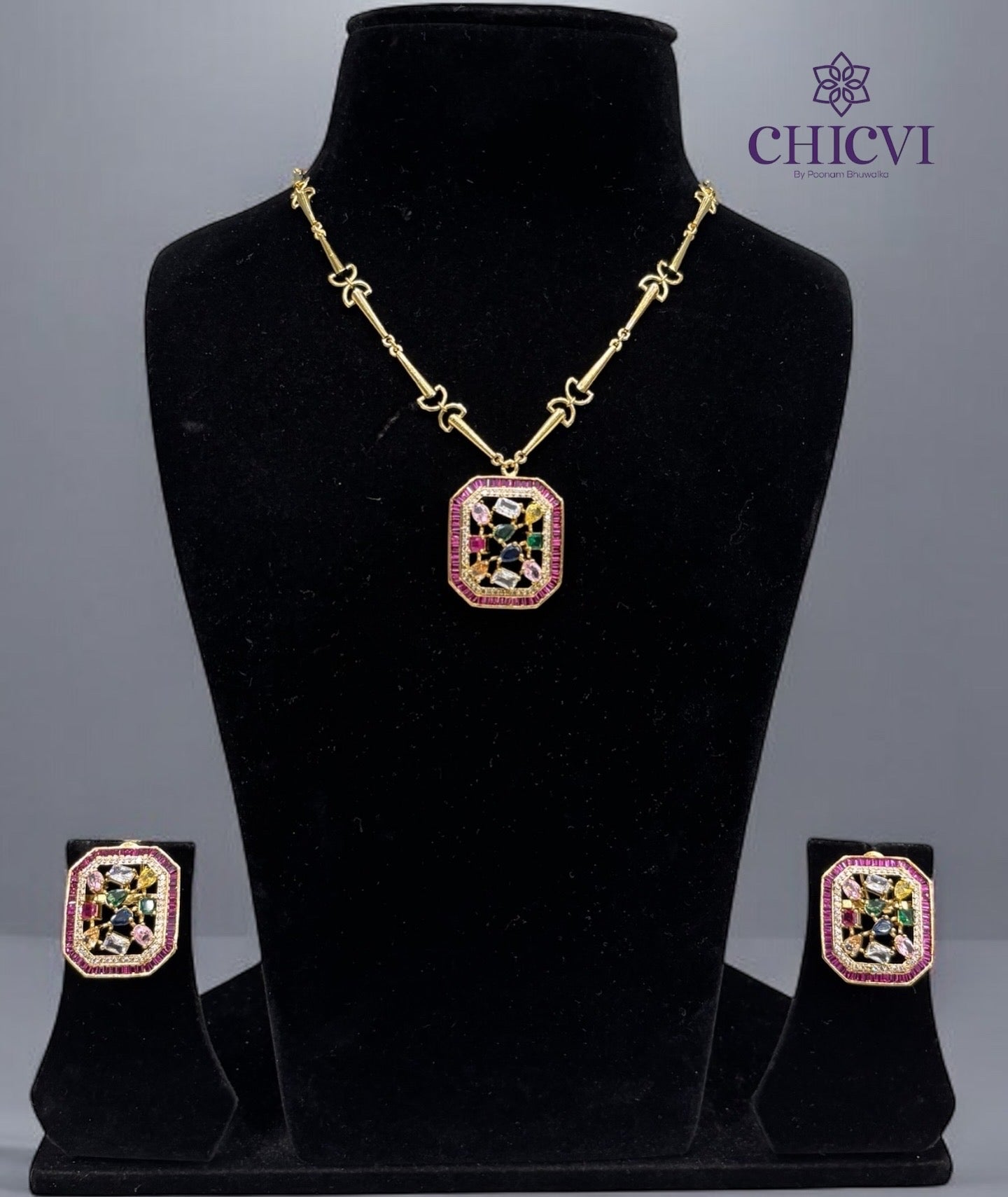 Rangriti Pendant Set