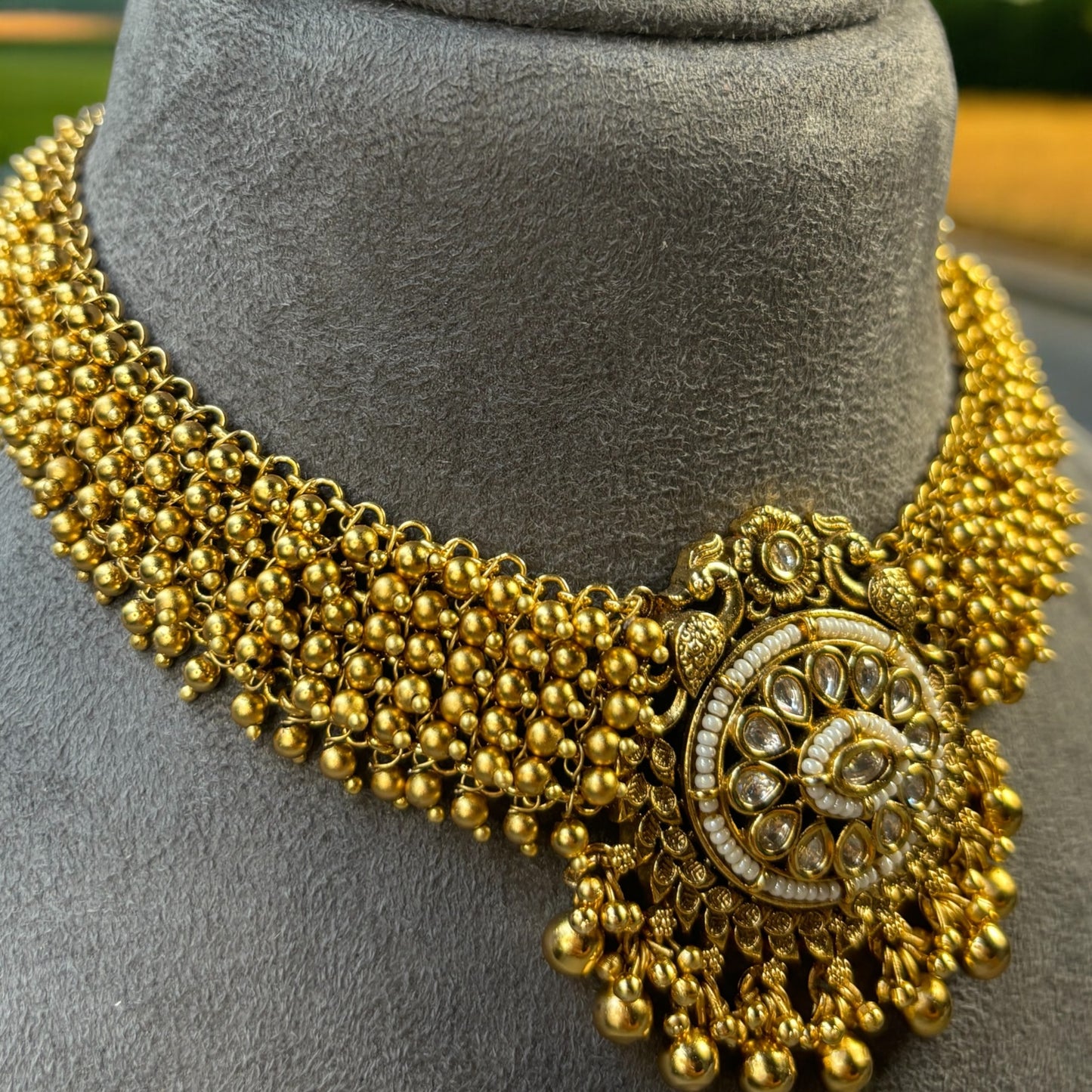 Kunti Gold Polki Set