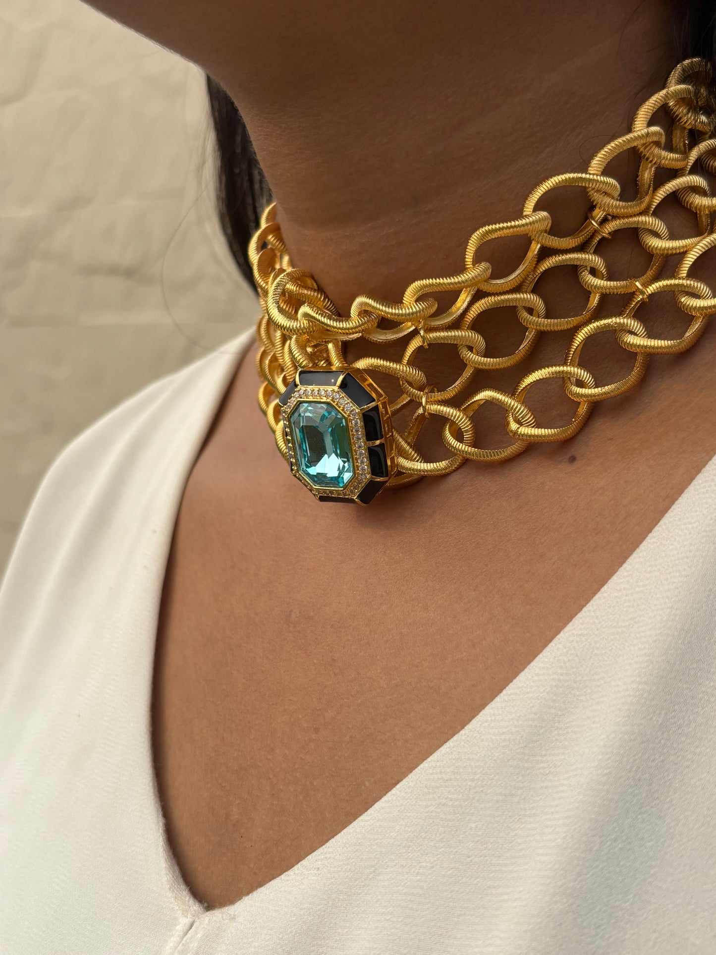 Niharika Swarovski Choker
