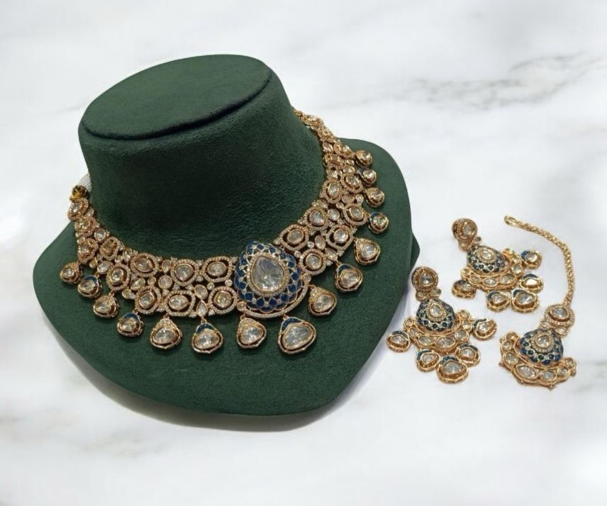 Rudrika Polki Necklace set