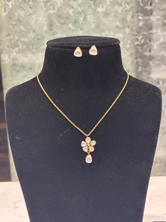 Akshara Floral Pendant