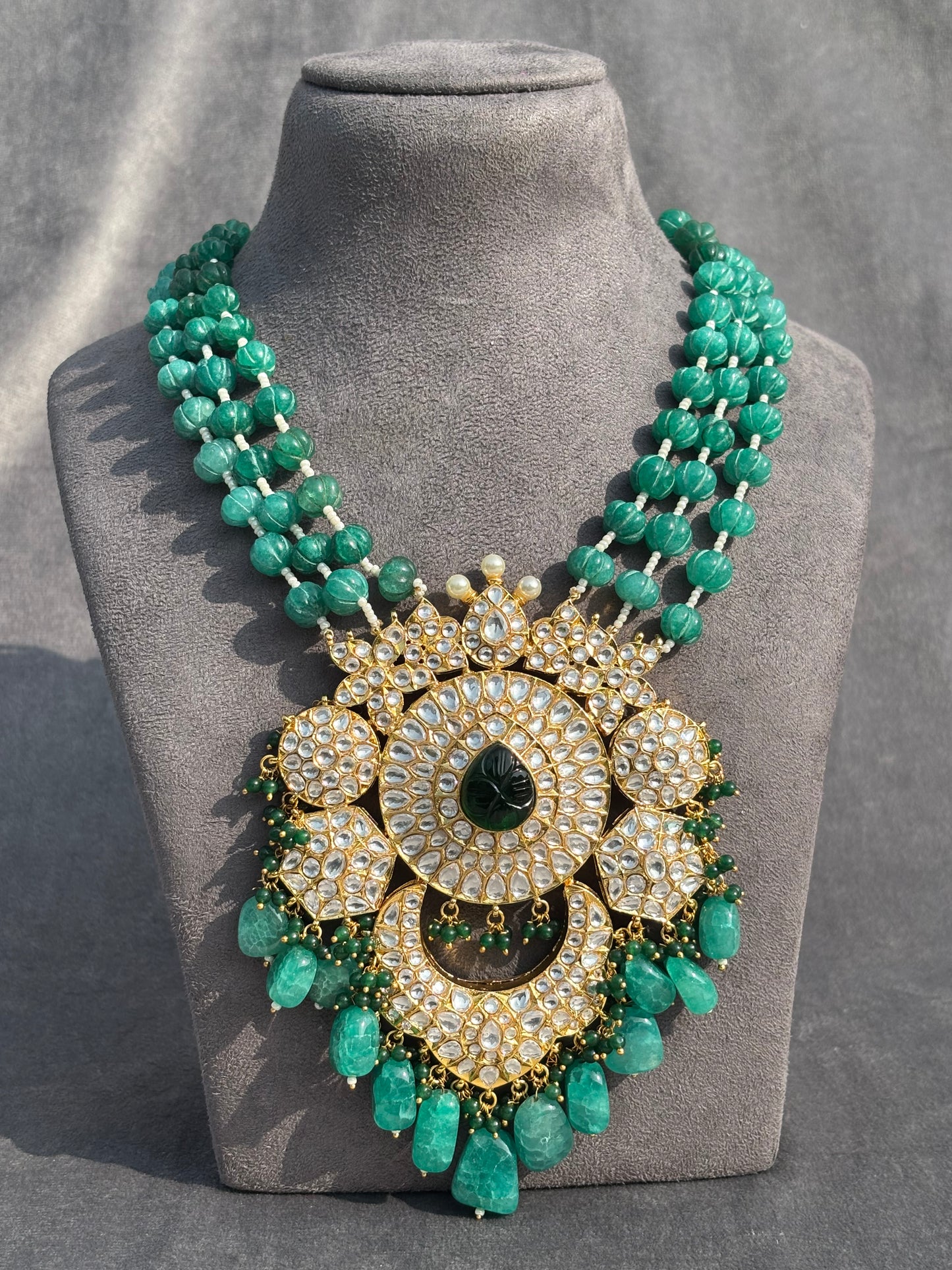 Kashvi Kundan Long Necklace