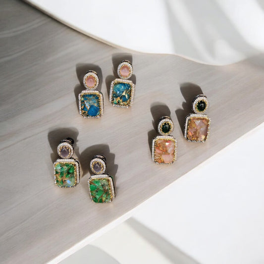 Victorian Crystal Earrings