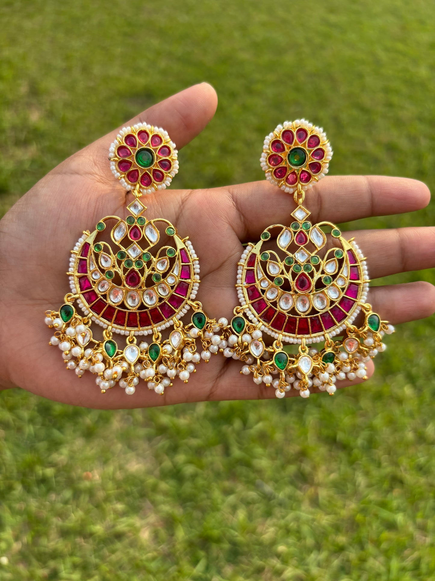 Sita Kundan Earrings