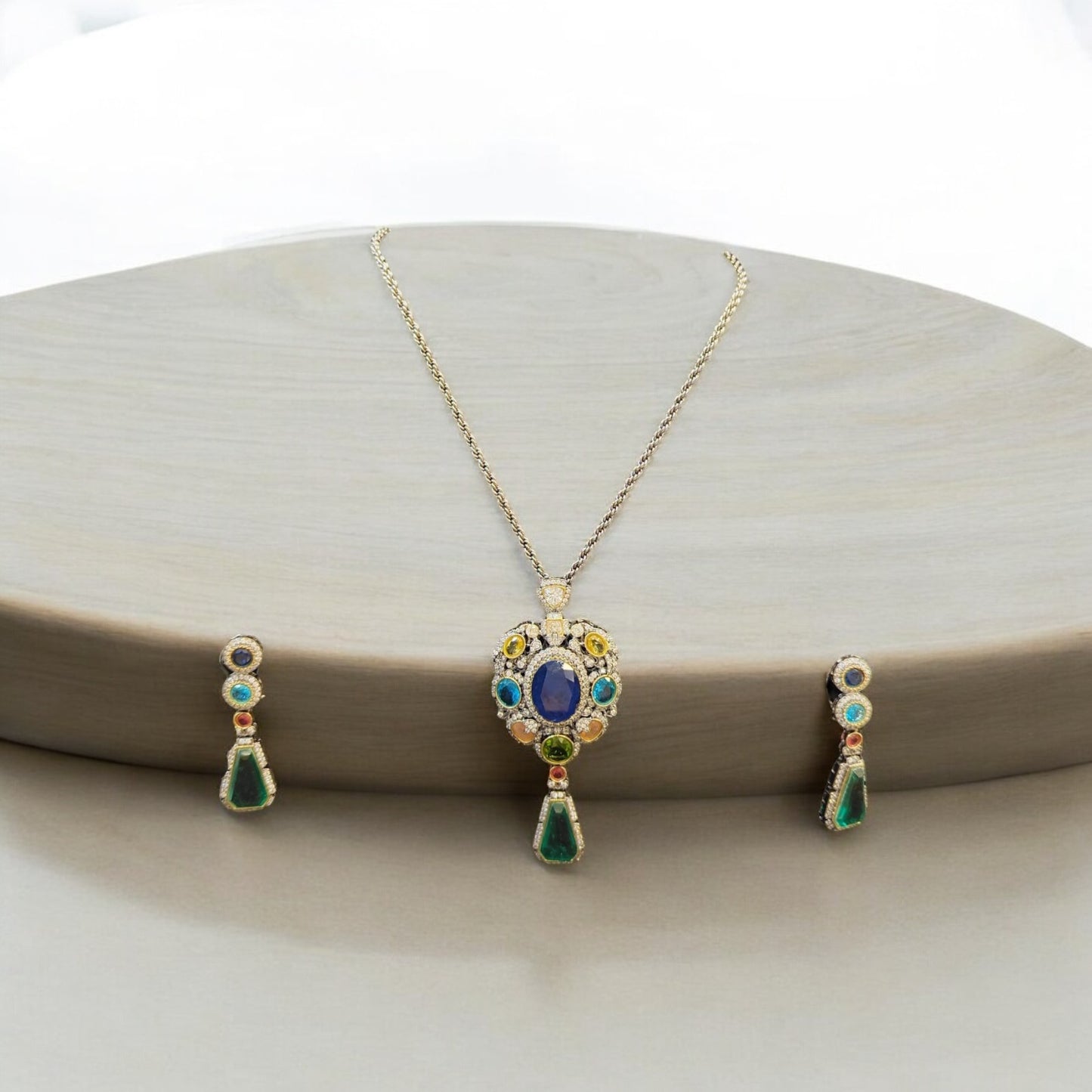 Lavanya Multi Stone Set