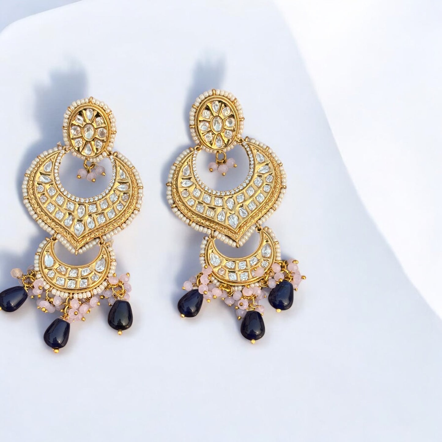 Rubina Kundan Earrings