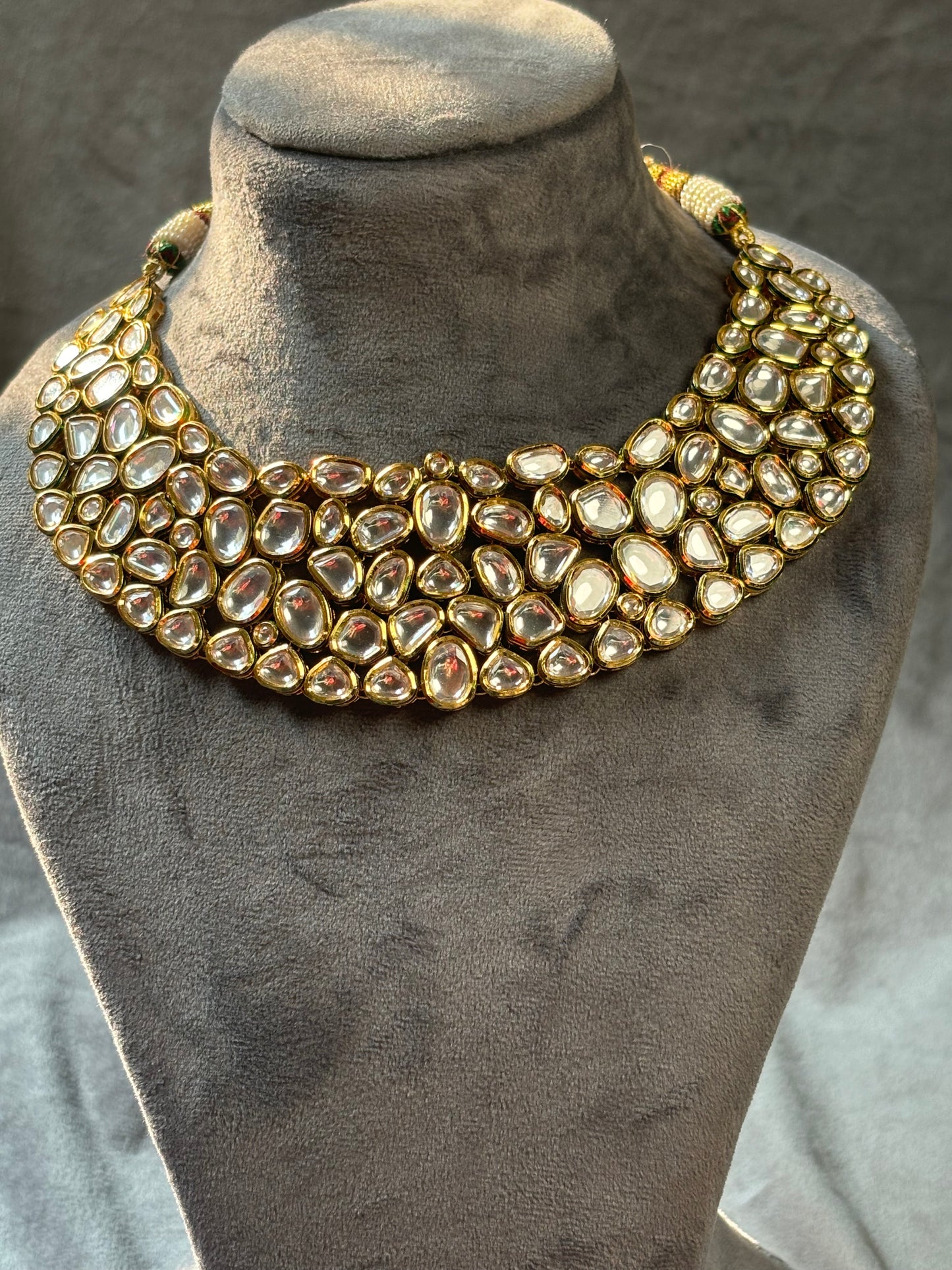 Rukmini polki Necklace