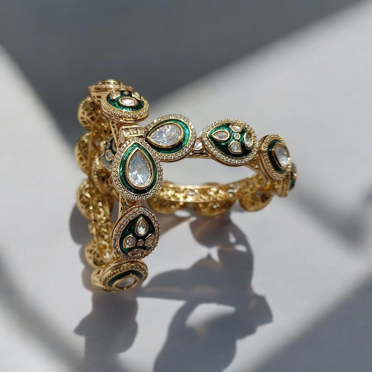 Vindhyavali Polki Bangle