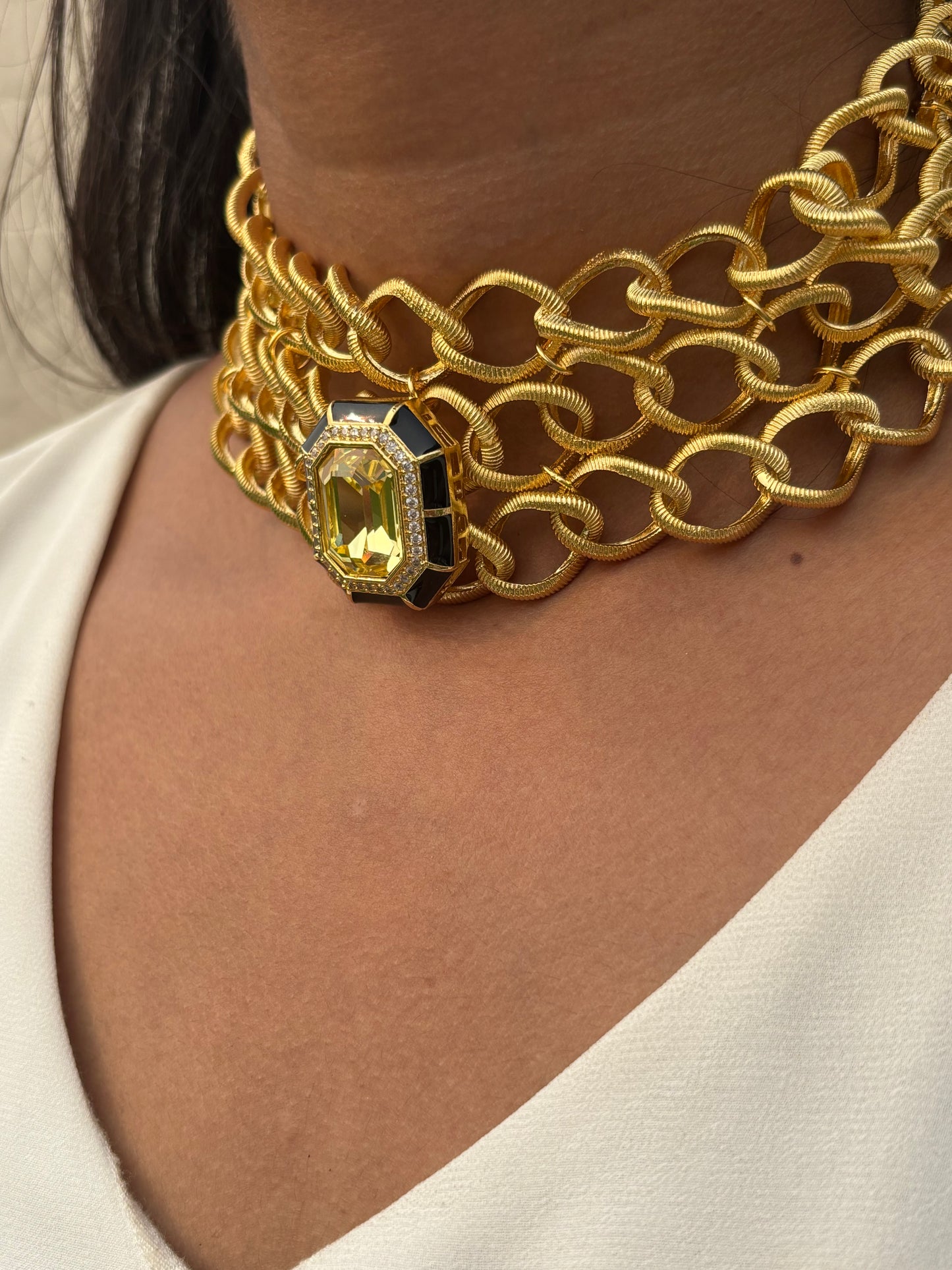 Niharika Swarovski Choker